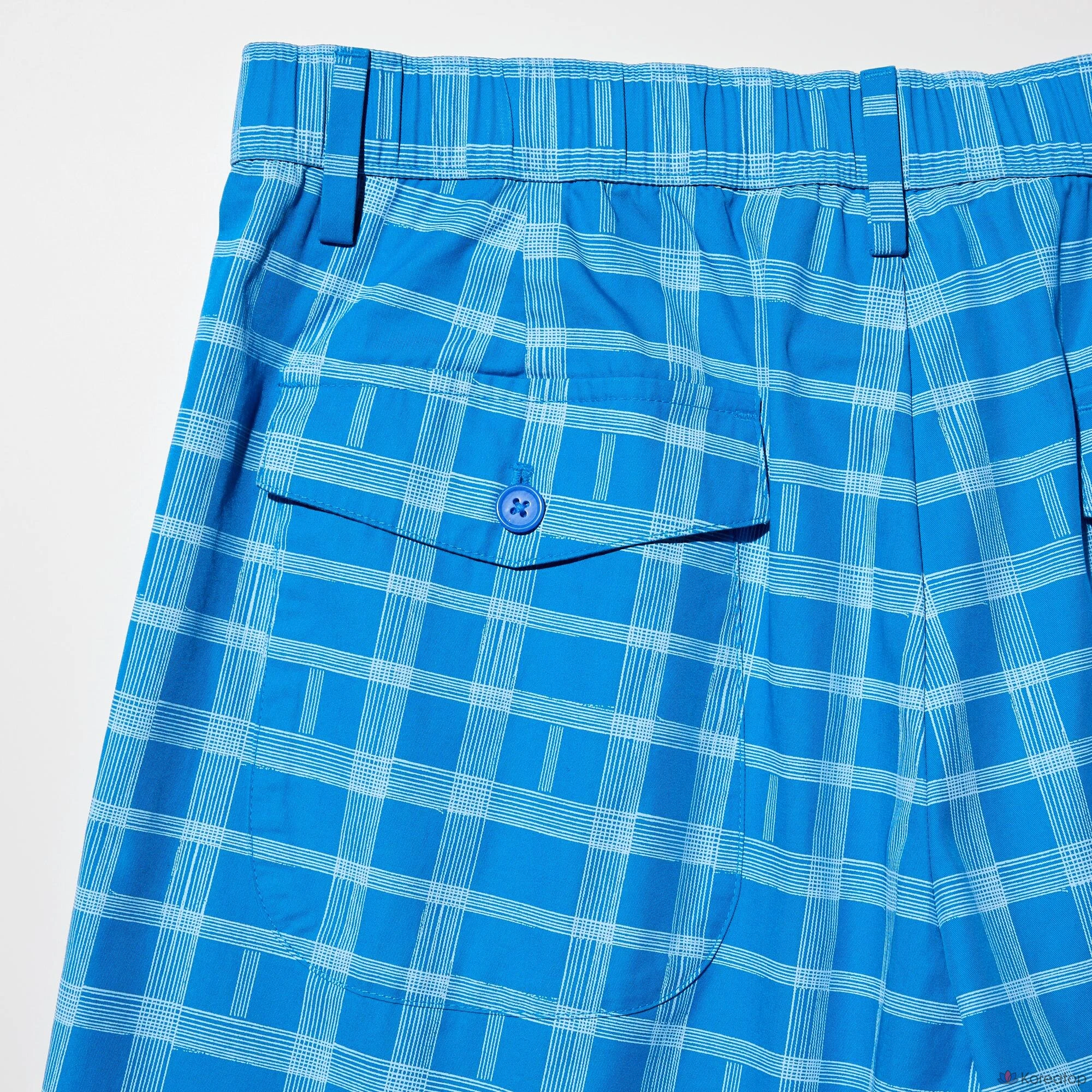 Шорты Uniqlo Tuck Short Pants, клетчатый принт