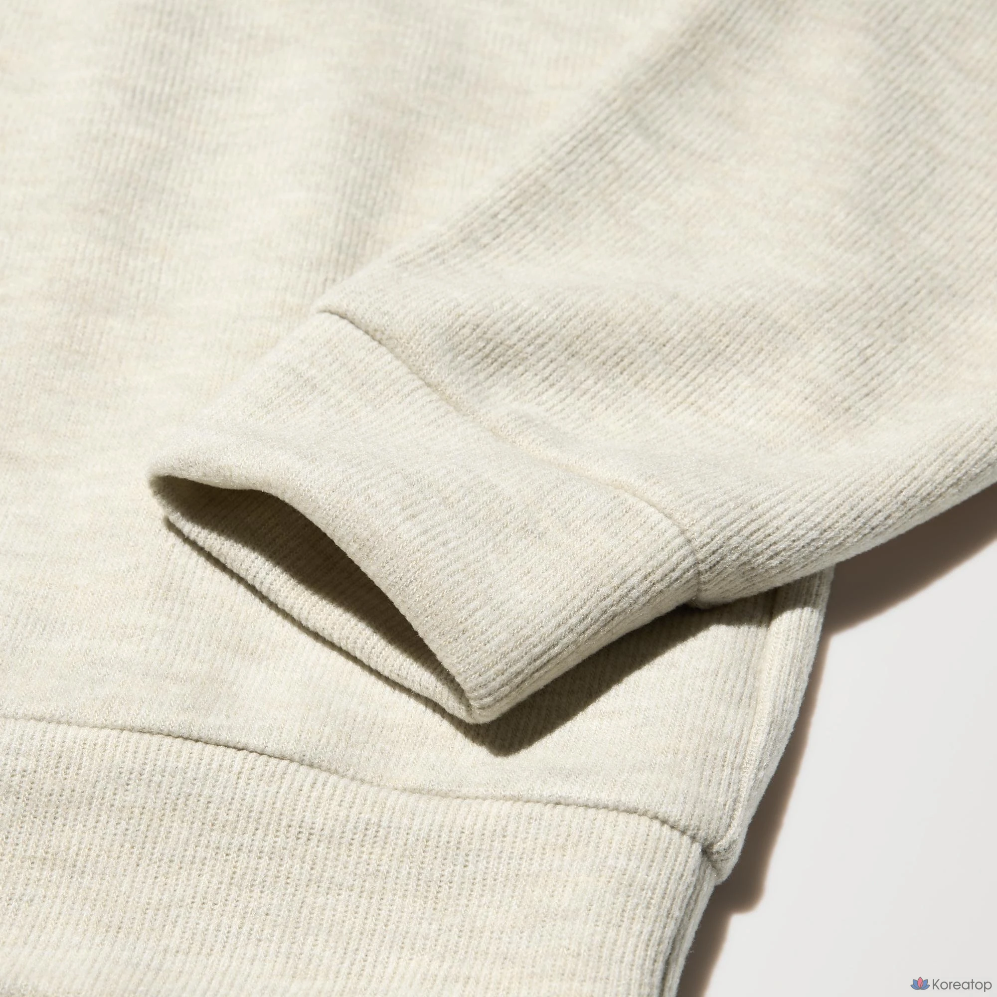 Футболка Uniqlo Rib Knit Fleece V-Neck T