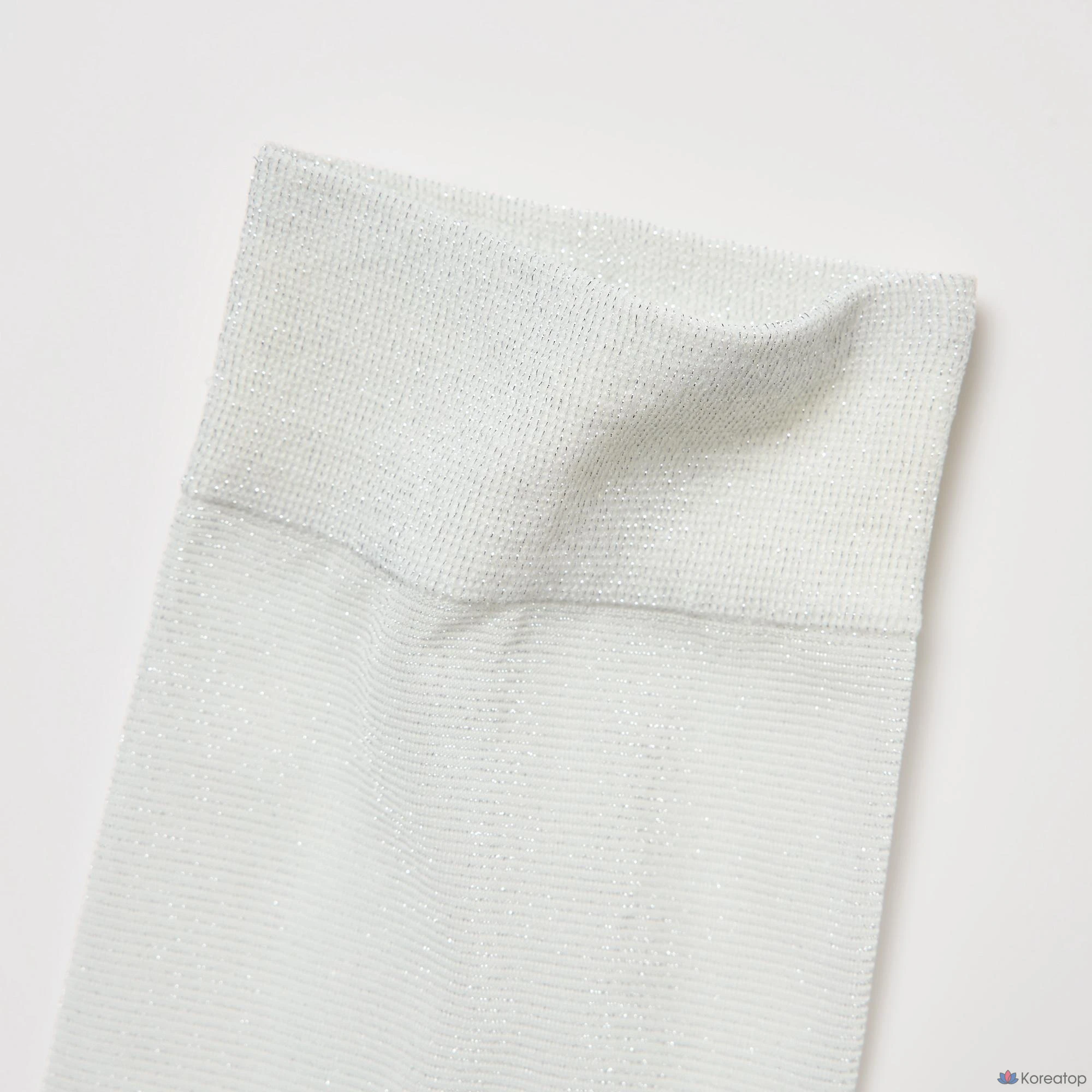 Носки Uniqlo Crew Sheer Glitter, 3 пары