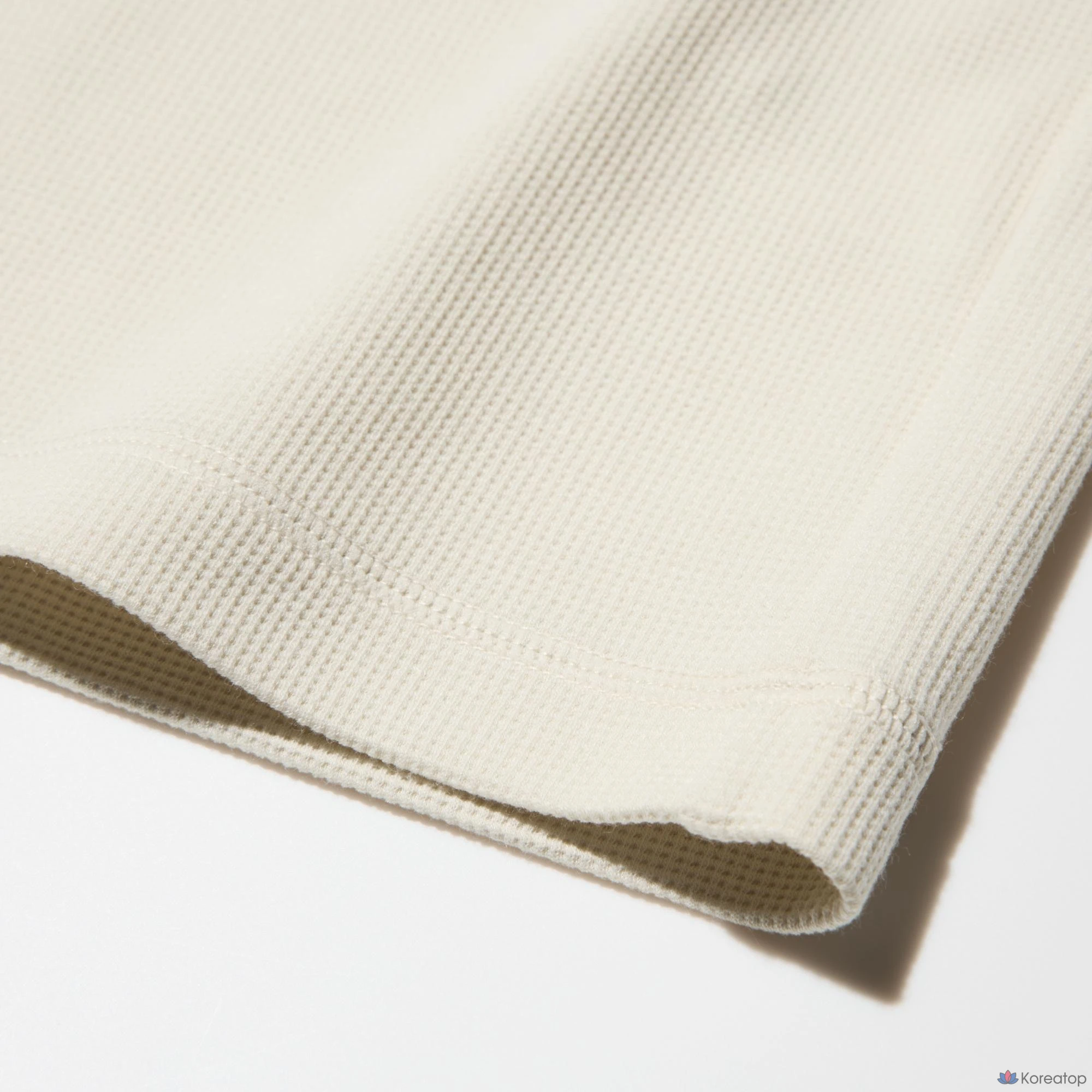 Футболка Uniqlo Dry Waffle Henley Neck T
