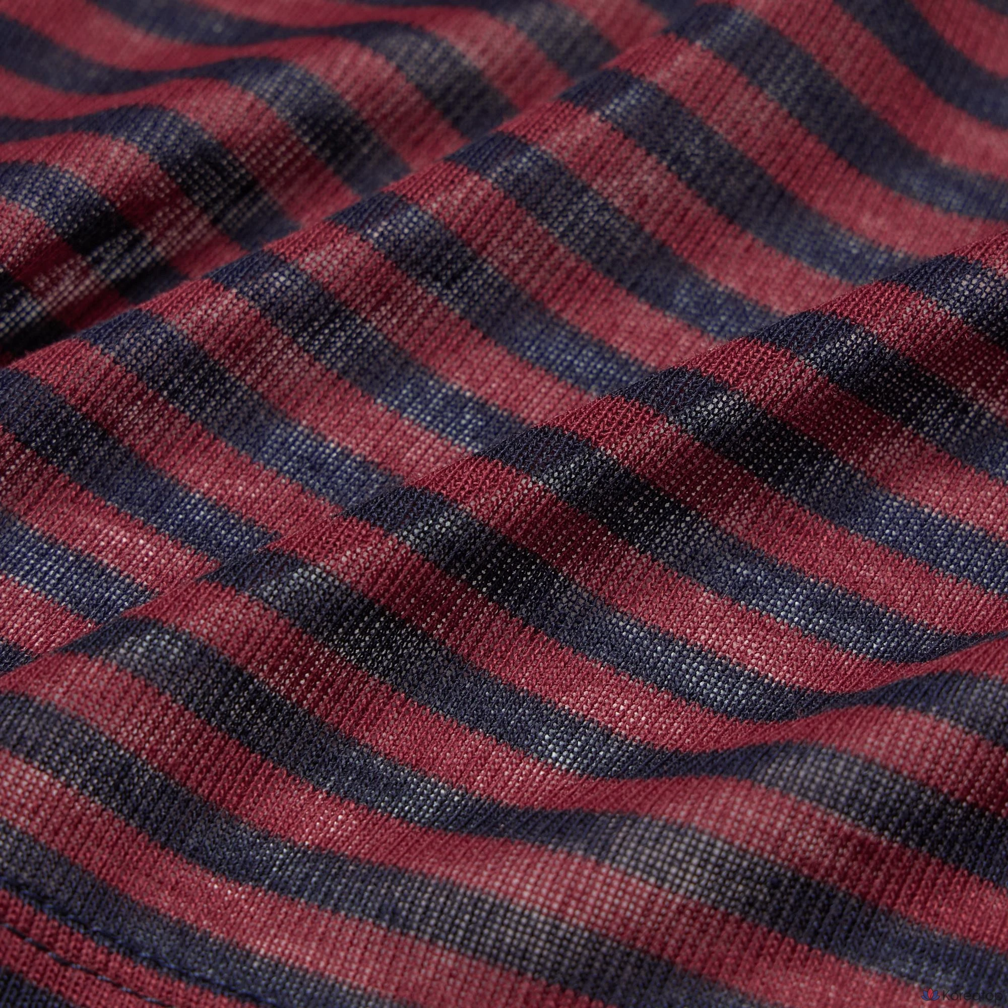 Футболка Uniqlo Soft Sheer Stripe Crew Neck T Long Sleeve