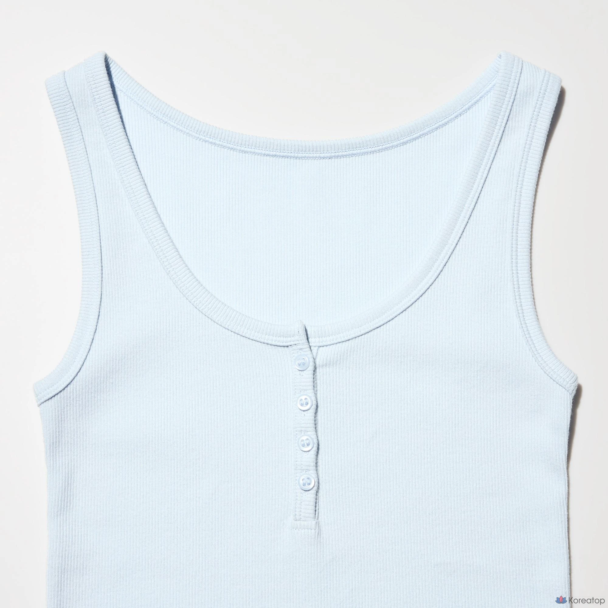 Майка Uniqlo Henley Neck Tank Top