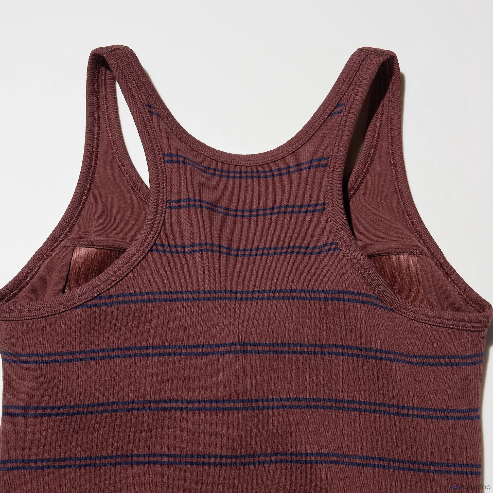 Бра-топ Uniqlo Racerback Bra Top, в полоску