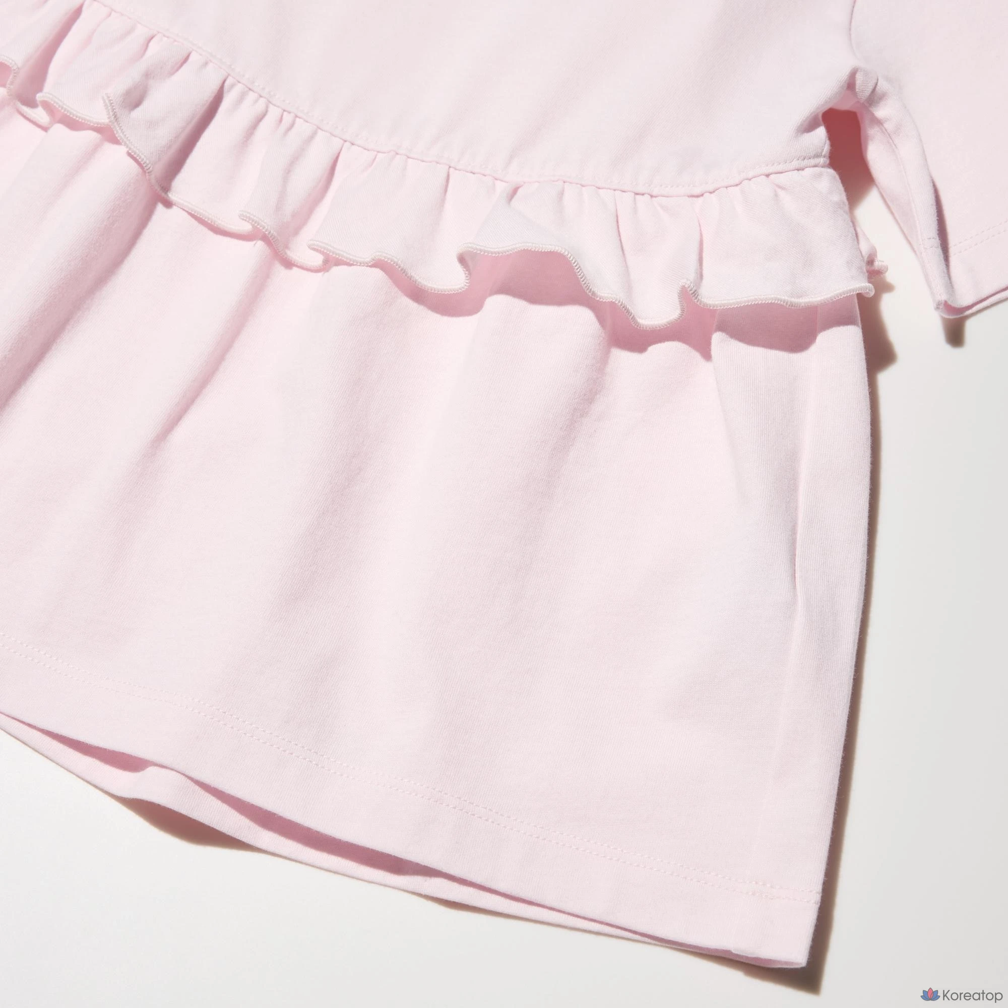 Футболка для девочек Uniqlo Frill T-Shirt