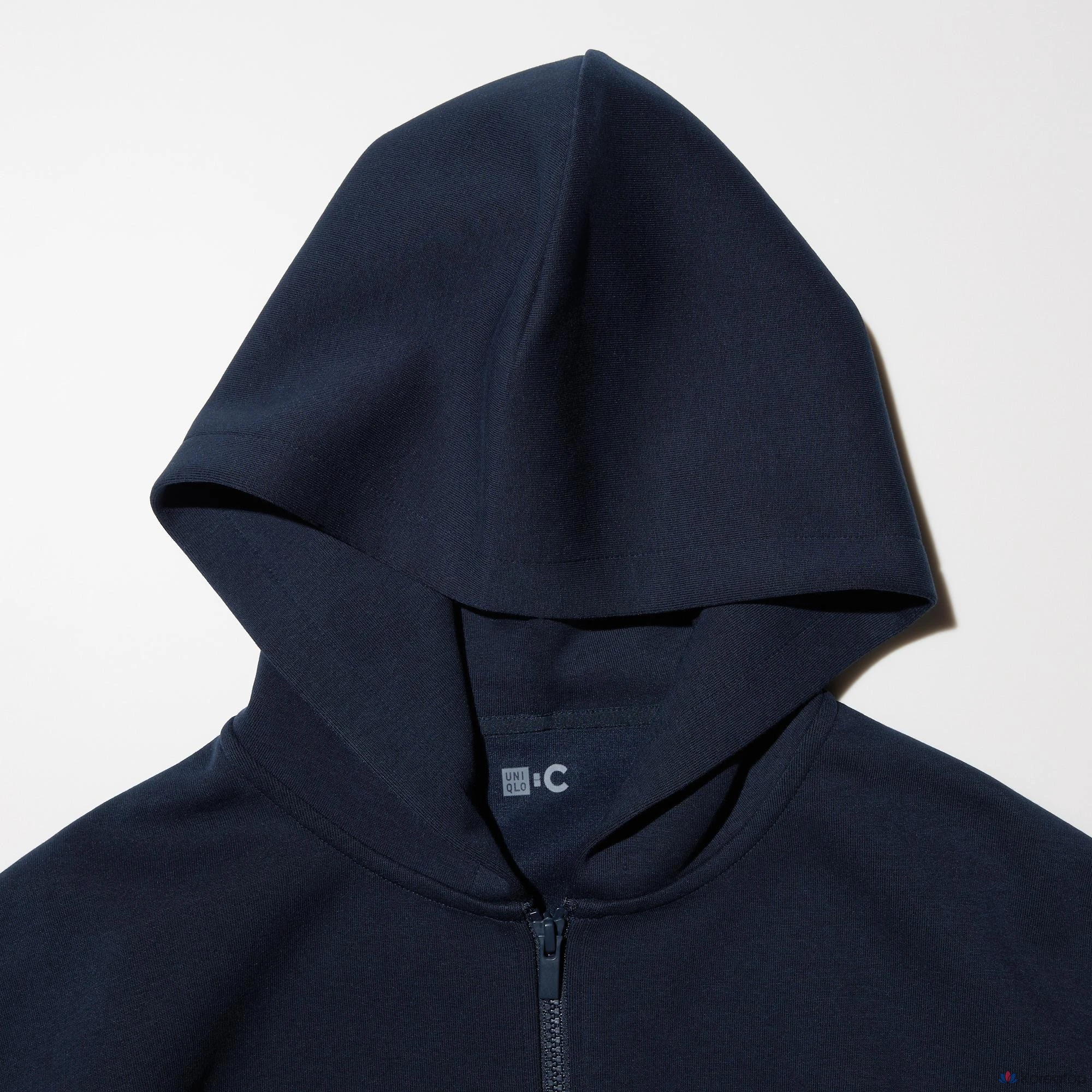 Парка на молнии Uniqlo Sweat Oversized Full-Zip Parka