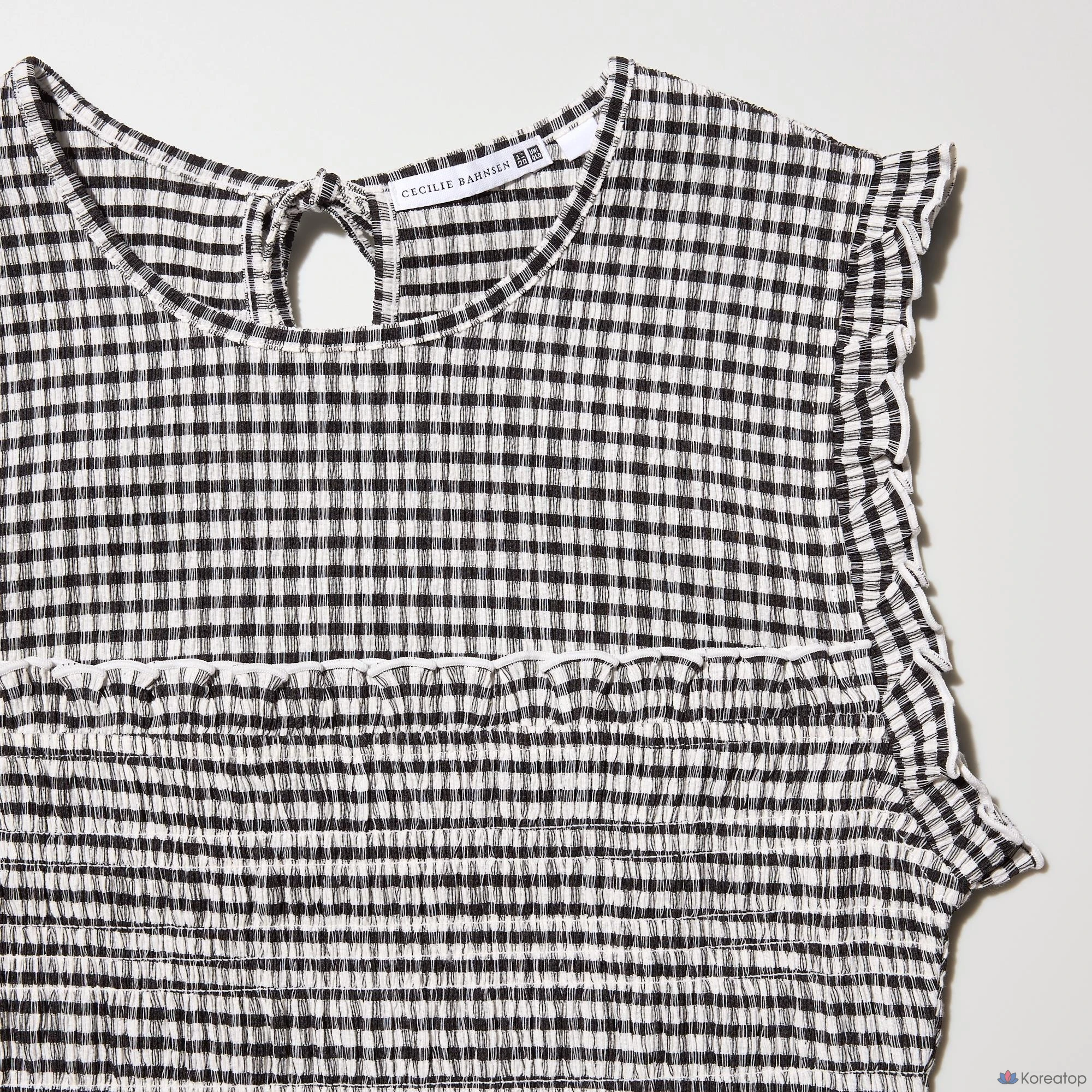 Футболка без рукавов Uniqlo Shirring T (Sleeveless)