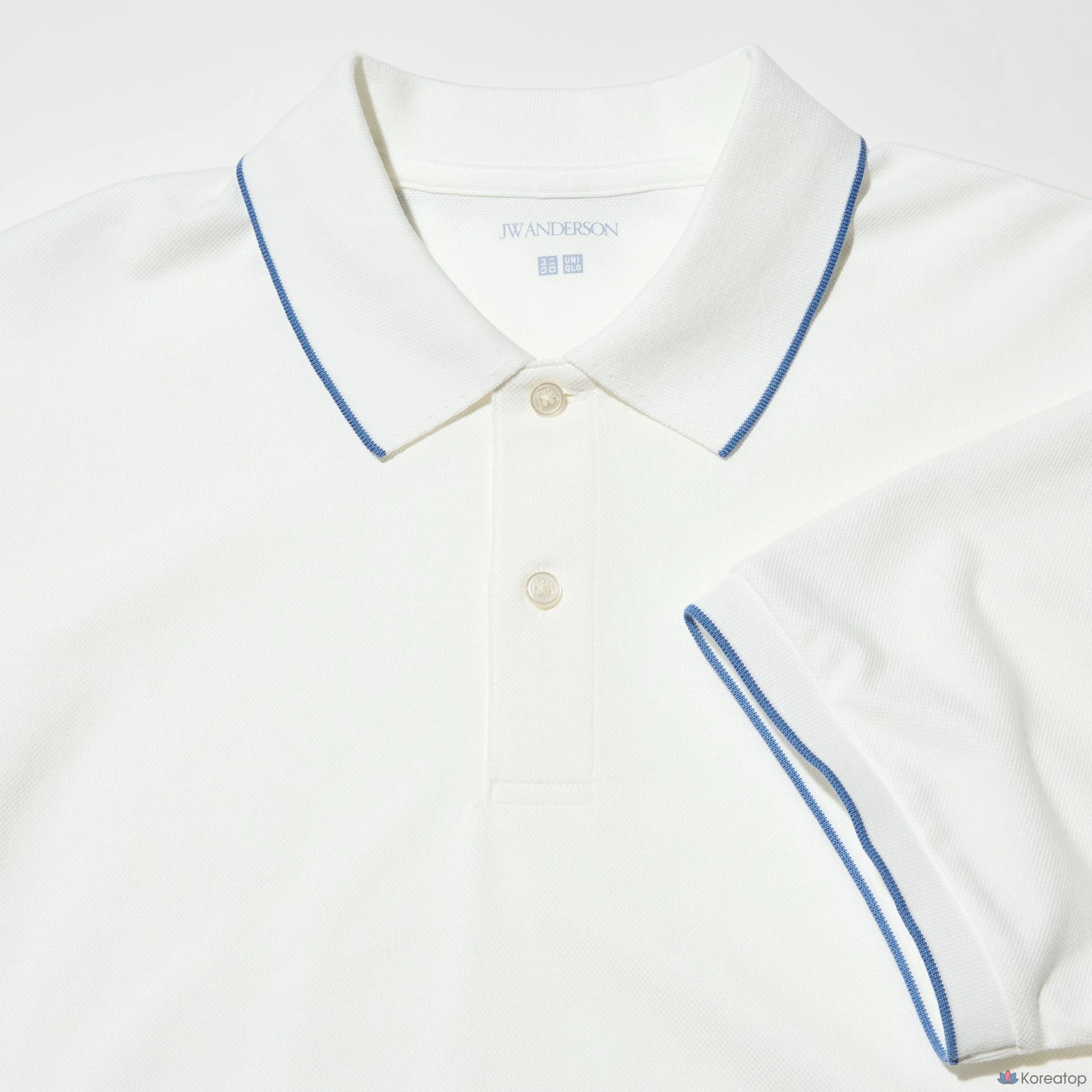 Рубашка поло Uniqlo Dry Pique Polo Shirt Tipping
