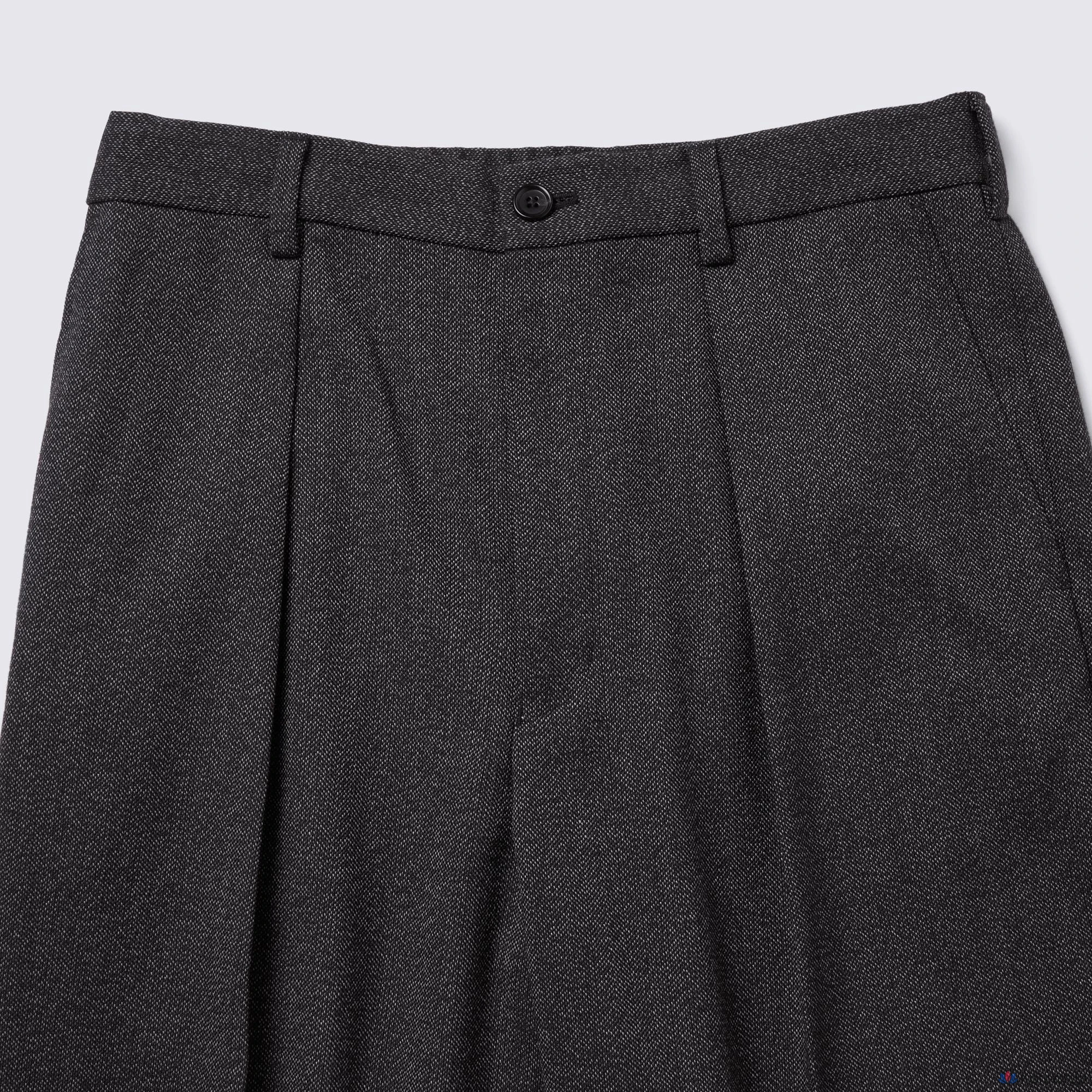Брюки Uniqlo Tuck Tapered Pants (Pattern)