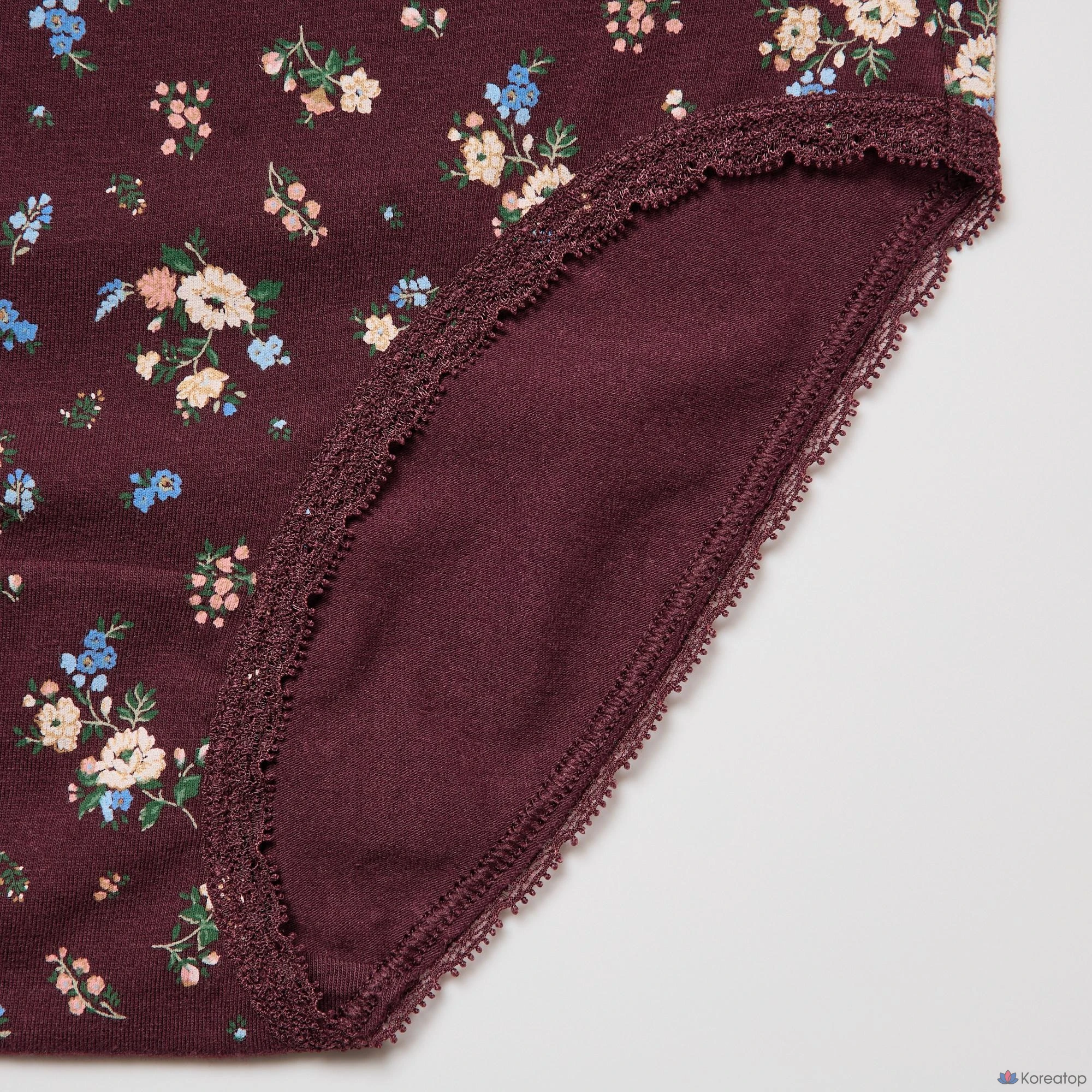 Шорты Uniqlo Cotton Jersey Shorts Just Waist, цветочный принт E