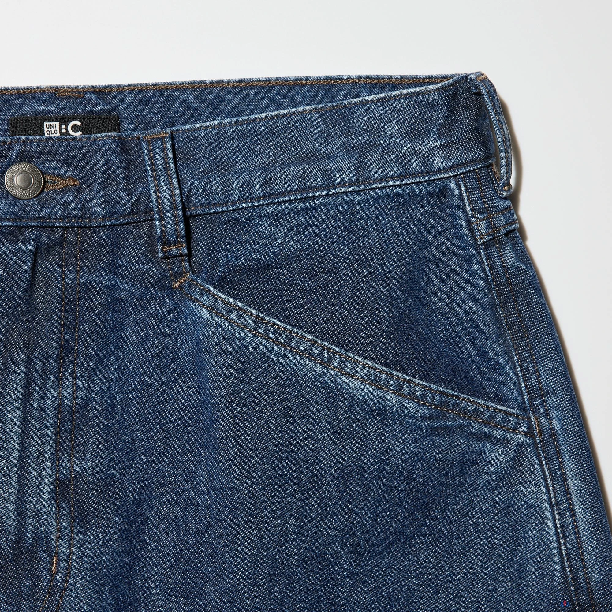 Джинсы Uniqlo Barrel Jeans, индиго