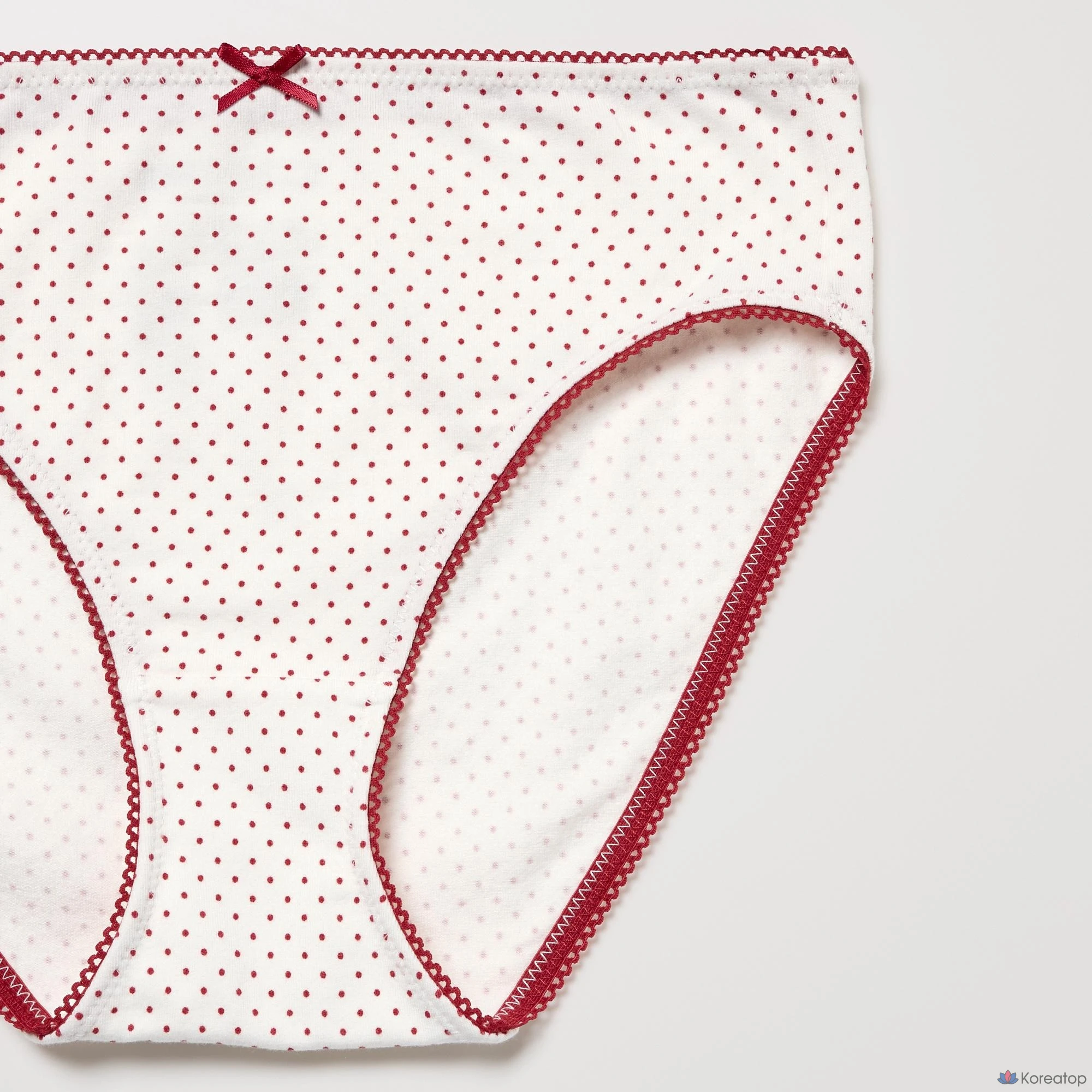 Шорты Uniqlo Cotton Jersey Shorts (Mid Waist), в горошек