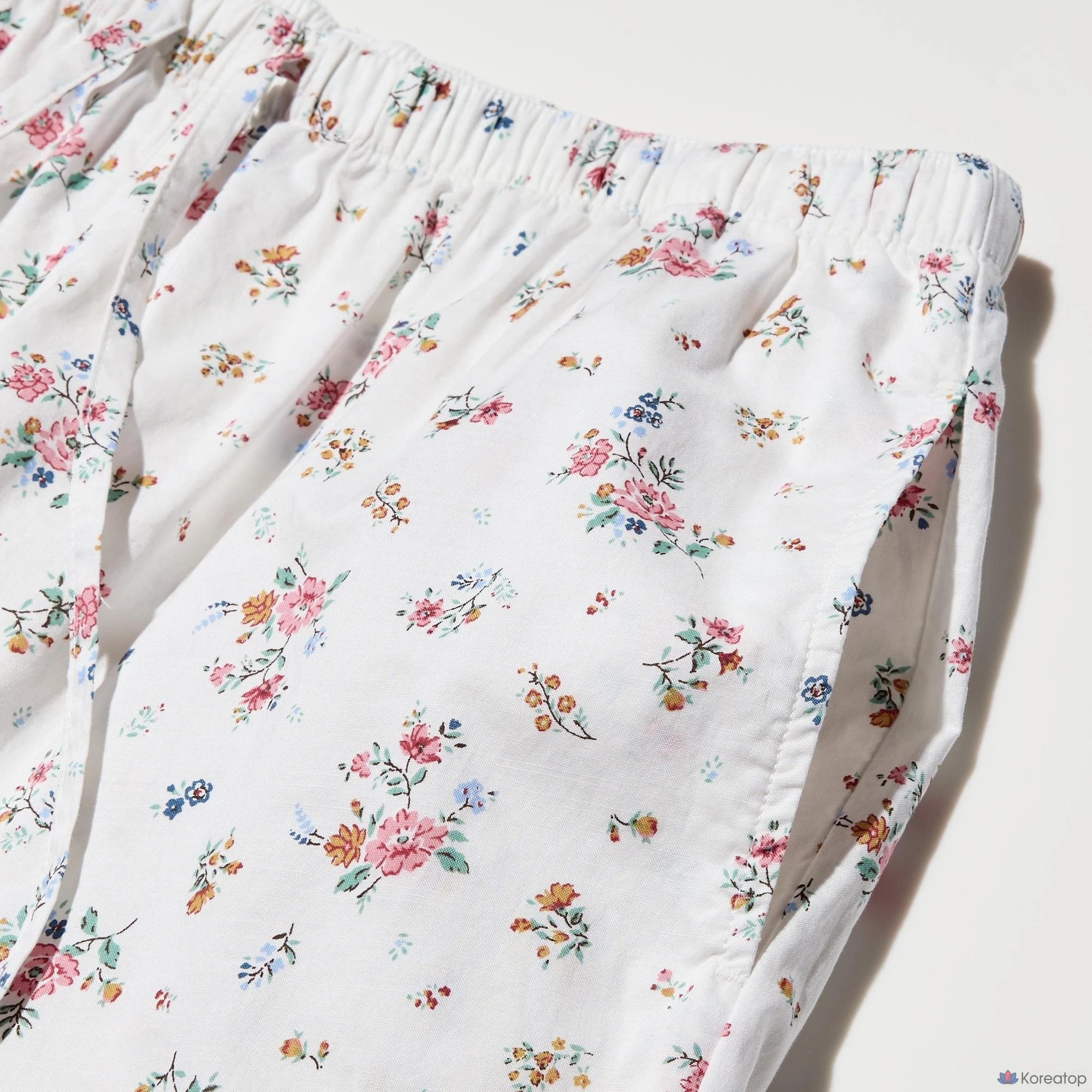 Пижама Uniqlo Cotton Pajama (Flower), цветочный принт
