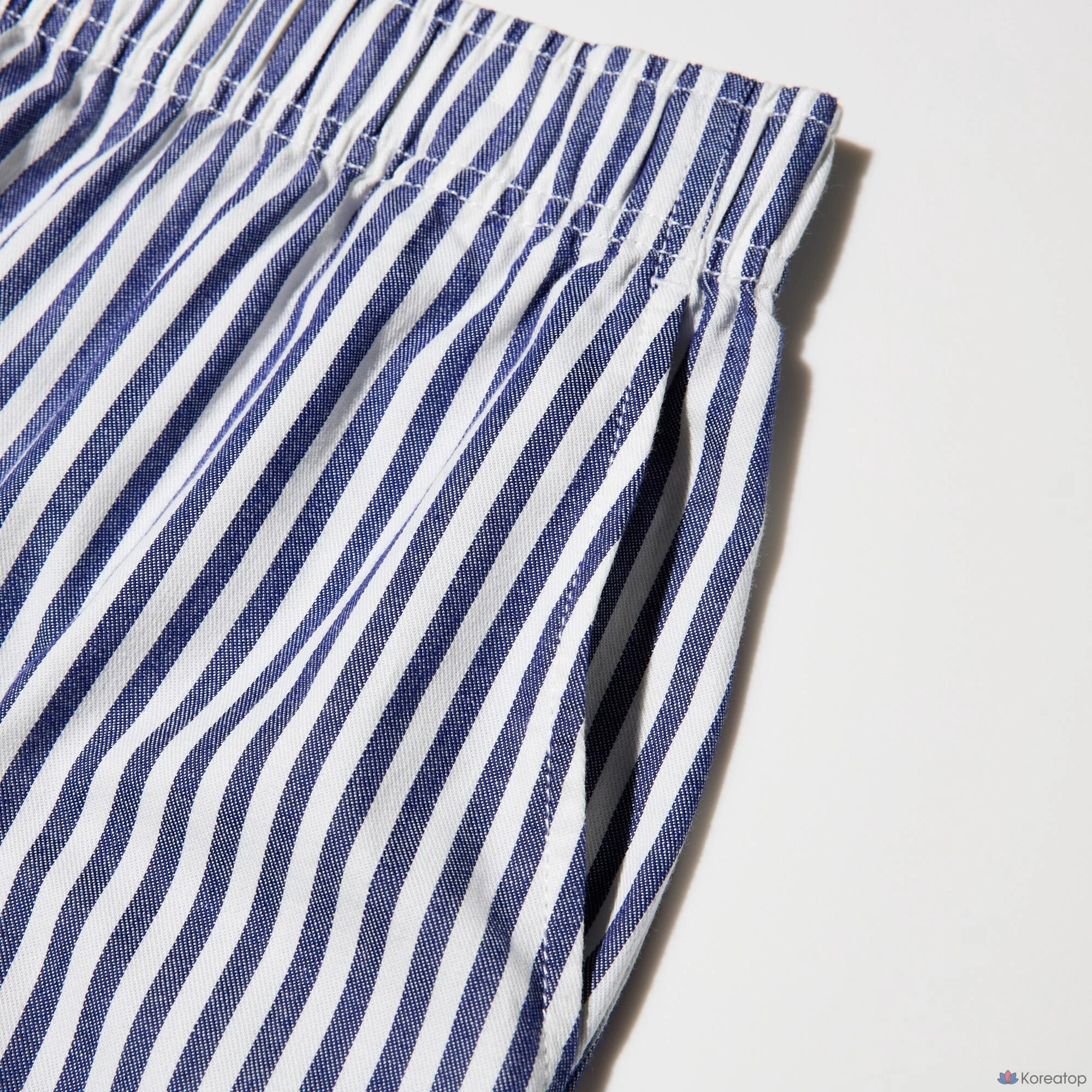 Шорты Uniqlo Cotton Easy Short Pants, в полоску