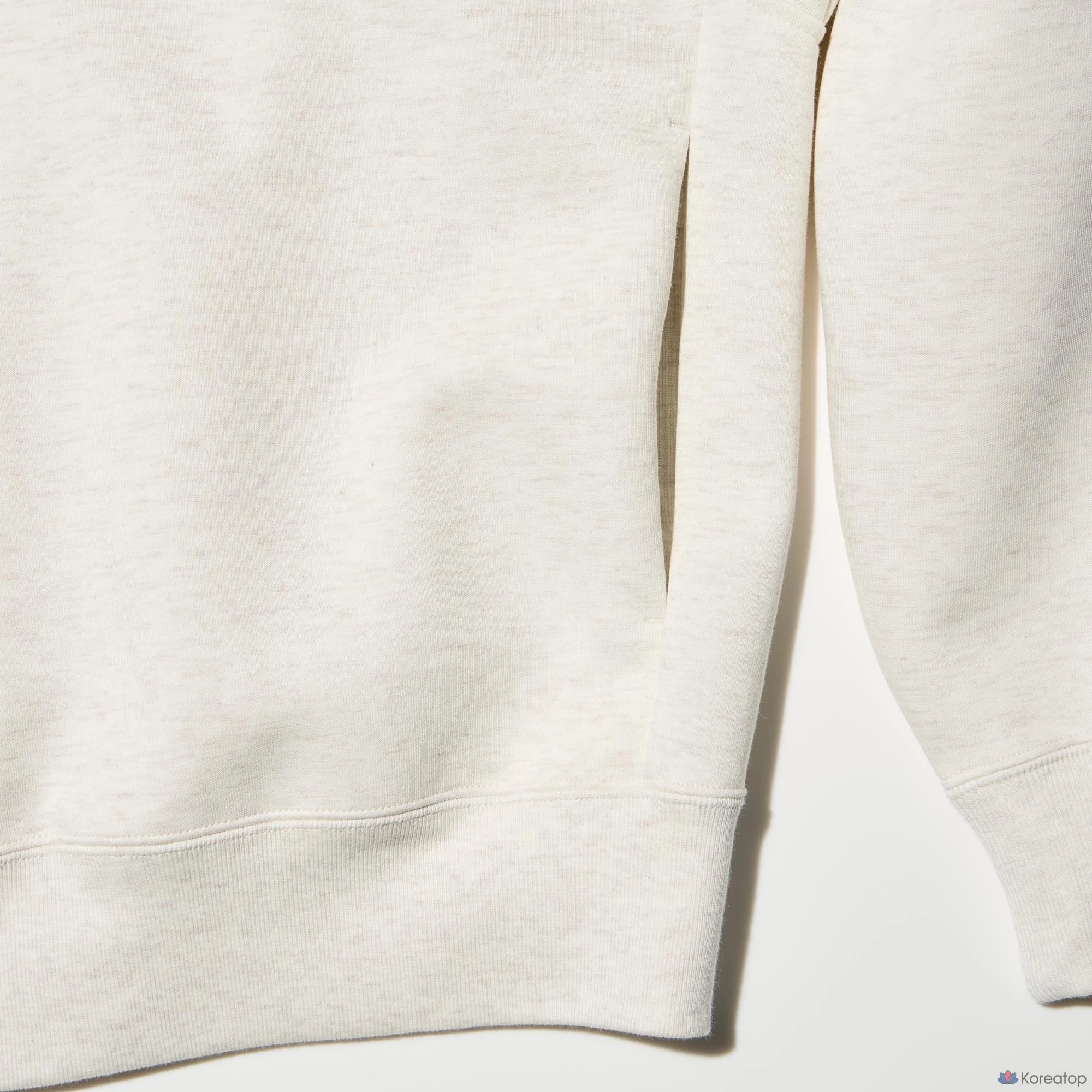 Свитшот на молнии Uniqlo Sweat Half Zip Pullover