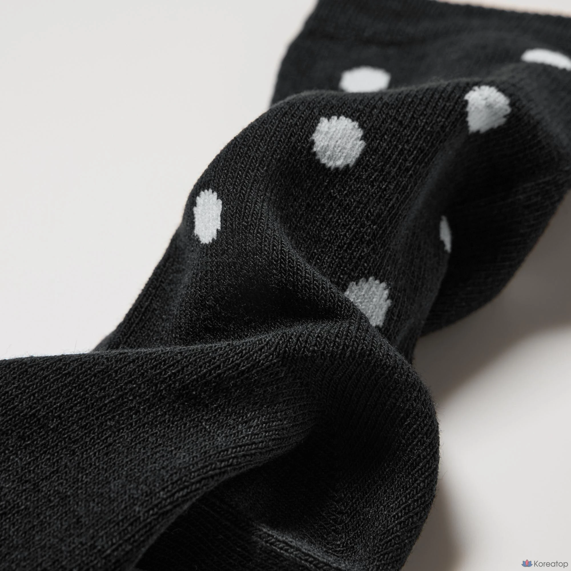 Носки для девочек Uniqlo HEATTECH Socks, в горошек, 2 пары