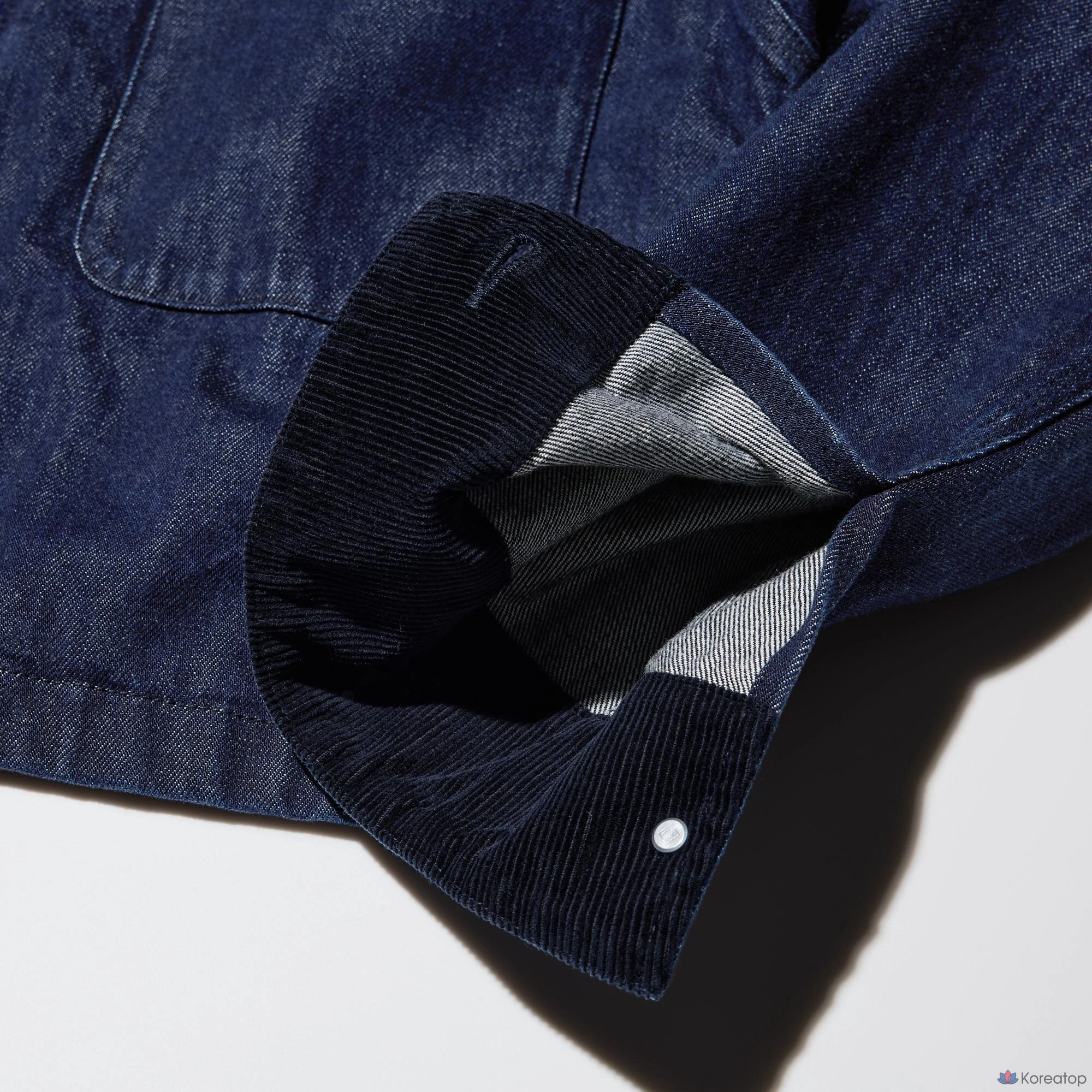 Куртка джинсовая короткая на молнии Uniqlo