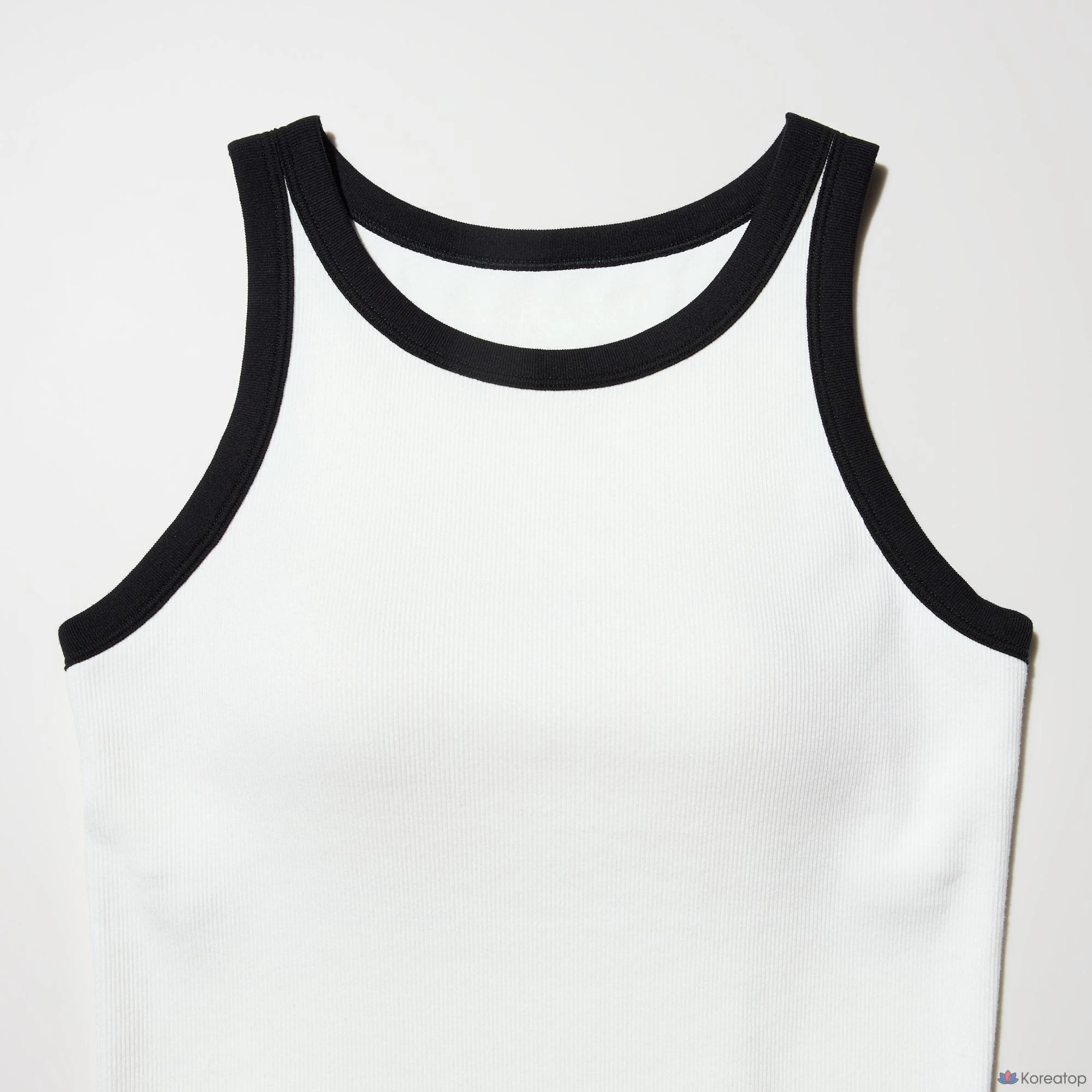 Бра-топ Uniqlo Rib Bra Top (Colorblock)