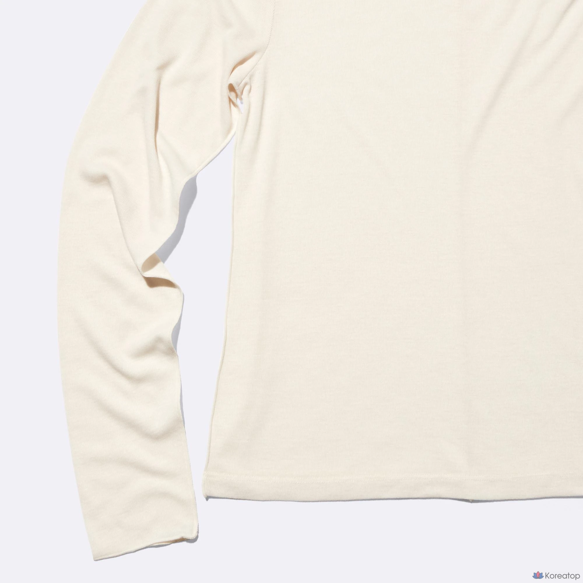 Футболка Uniqlo Soft Sheer Crew Neck T-Shirt Long Sleeve
