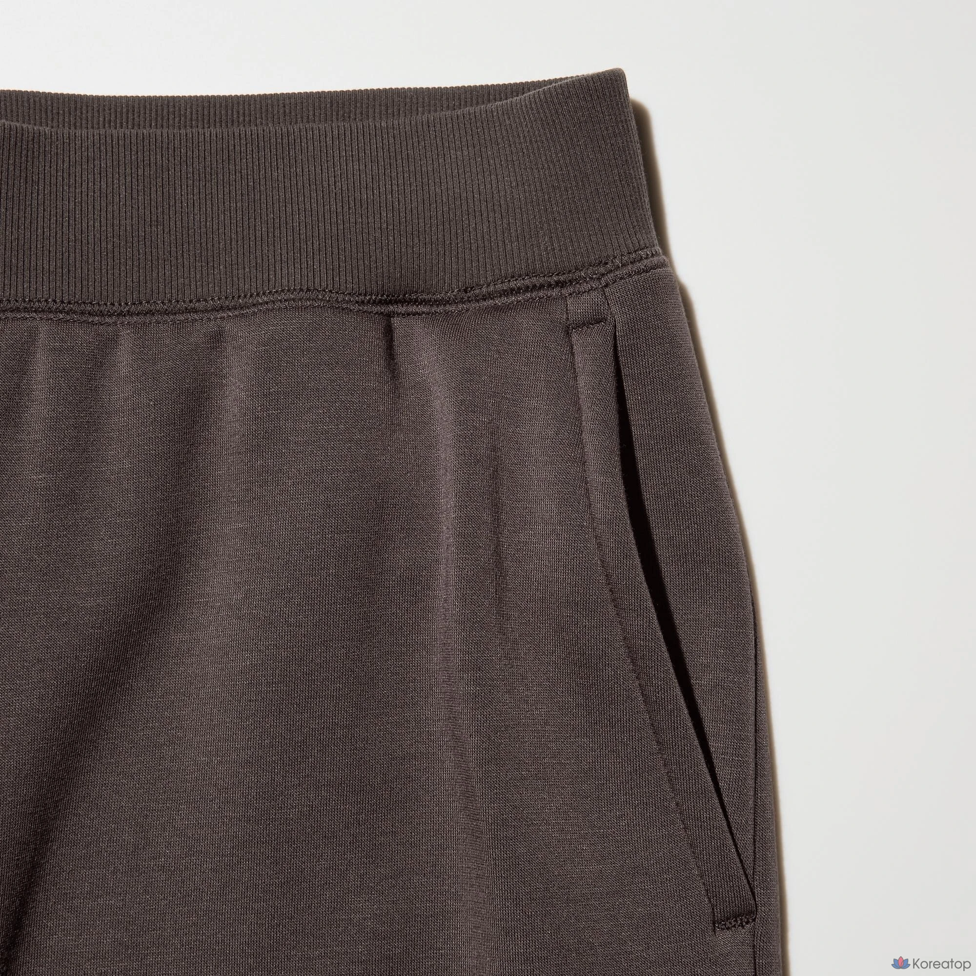 Брюки Uniqlo Warm Boa Sweat Wide Pants, длина 74-77 см