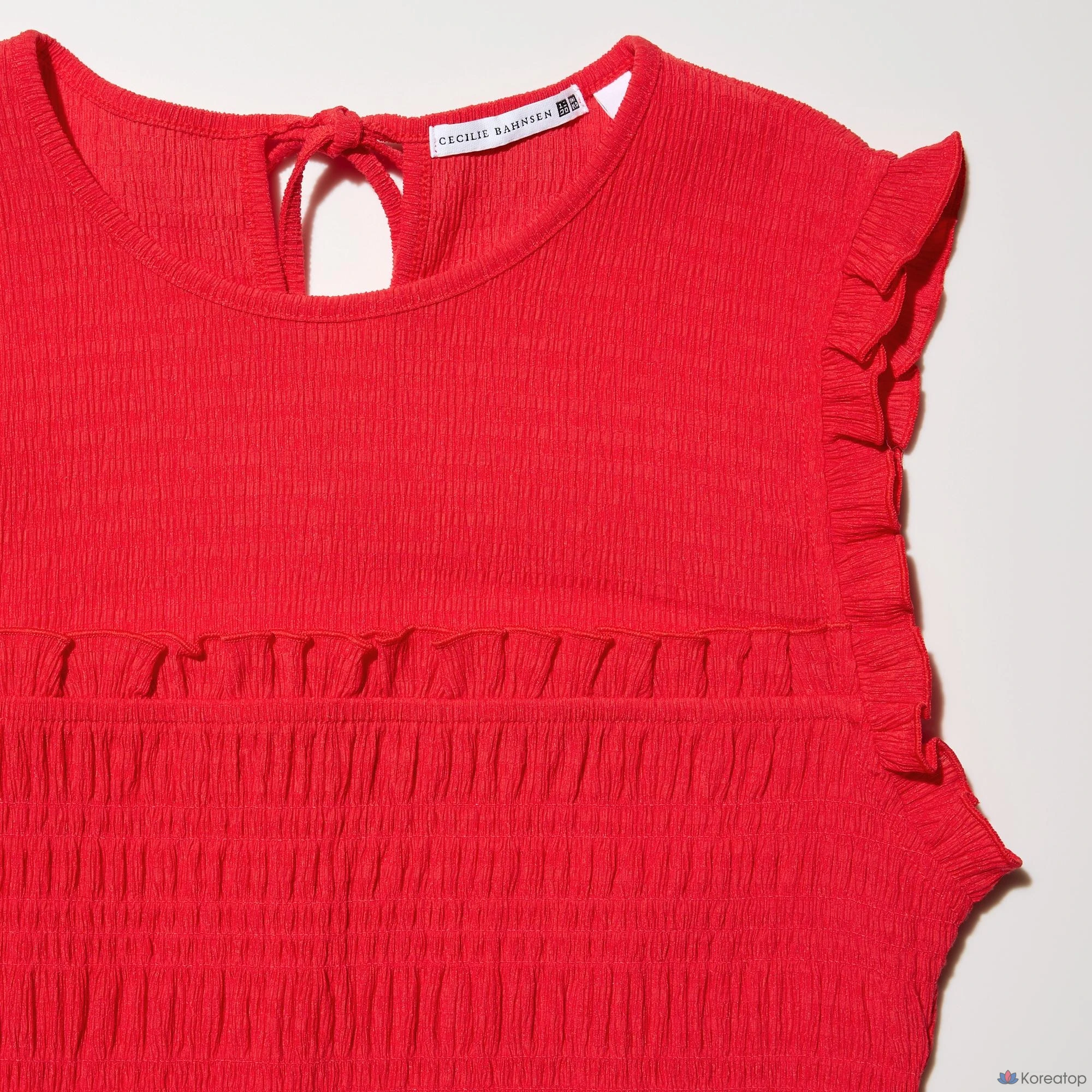 Футболка без рукавов Uniqlo Shirring T (Sleeveless)