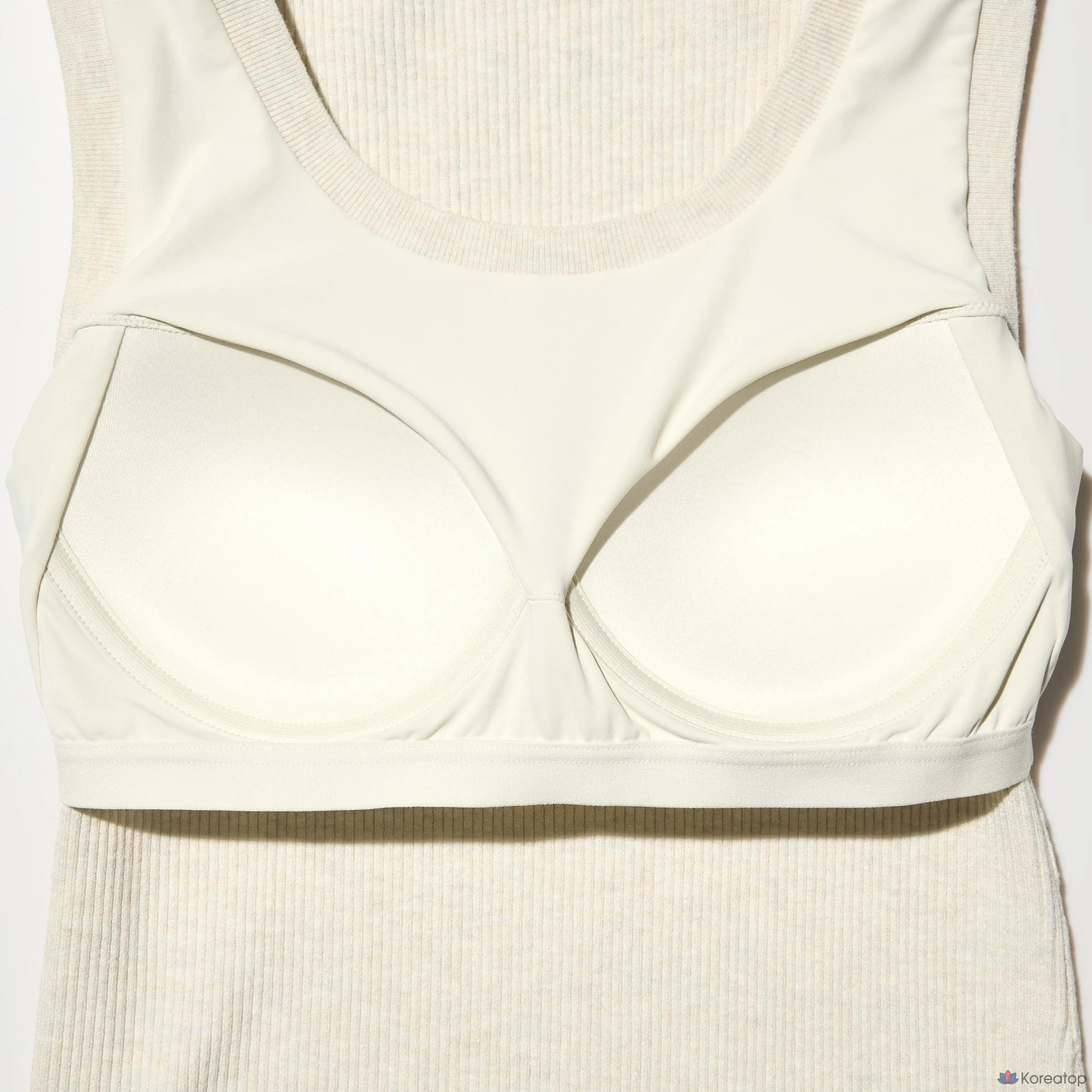 Бюстгальтер-топ Uniqlo Washable Knit Bra Top