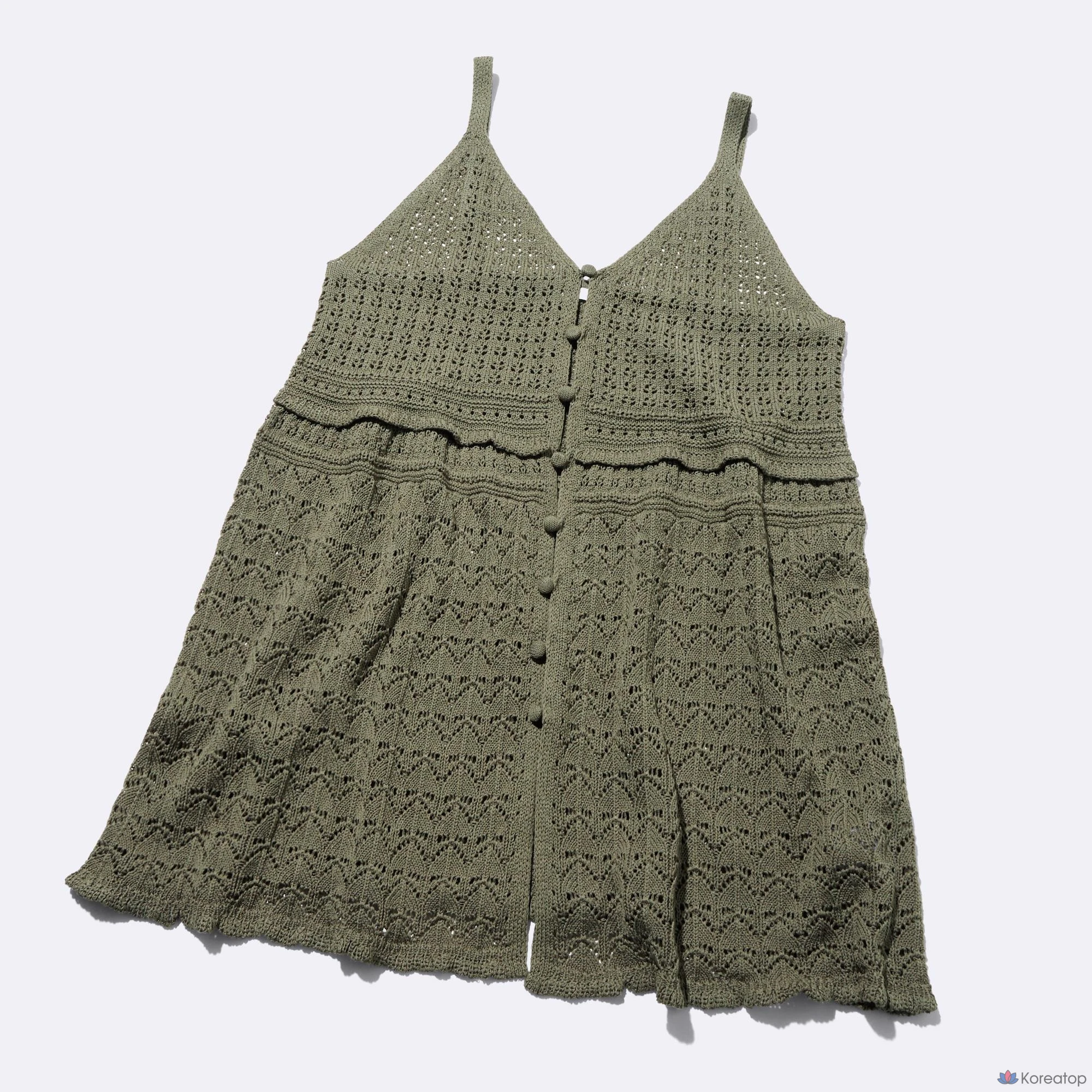 Туника-камисоль Uniqlo Lace Stitch Knit Camisole Tunic