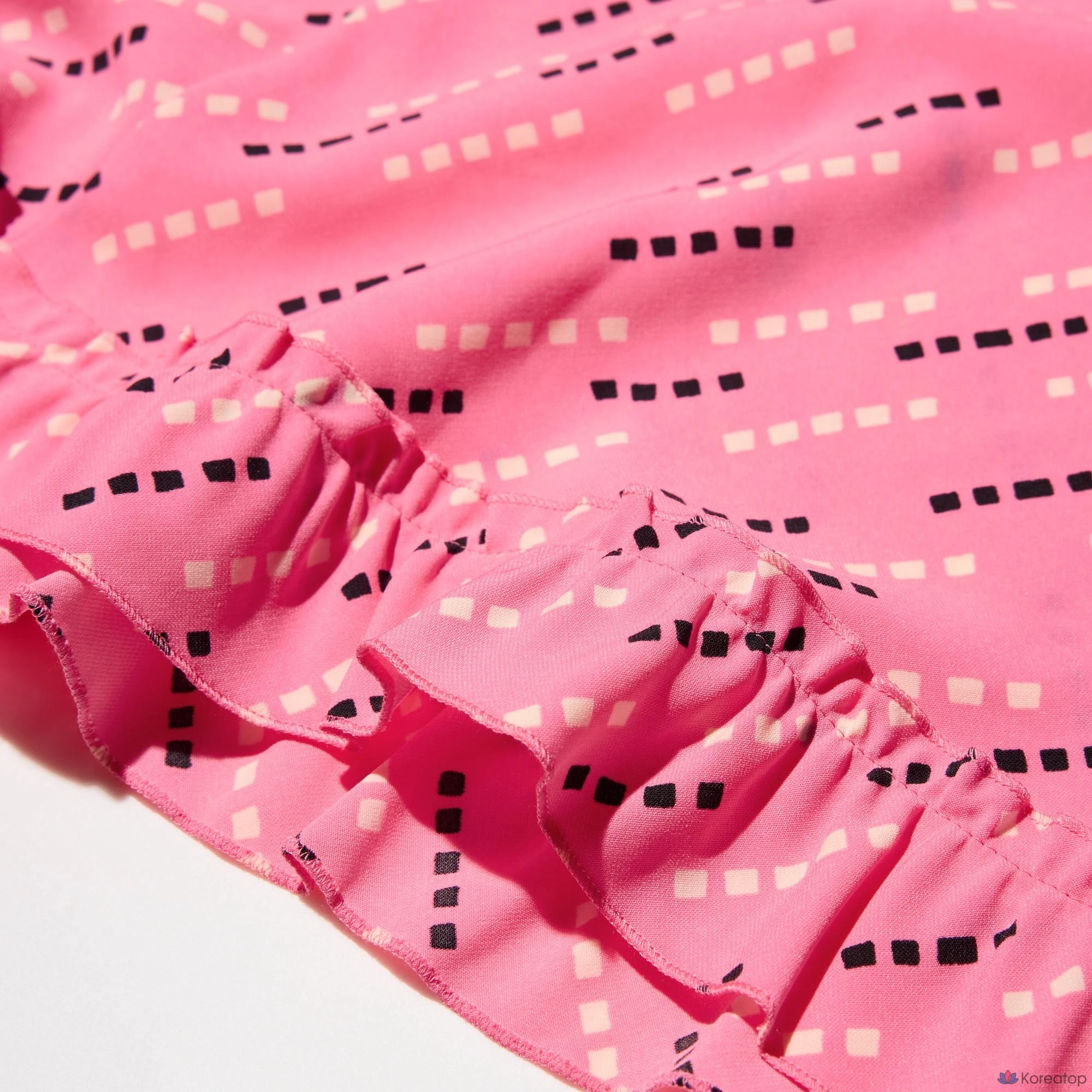 Юбка Uniqlo Flare Long Skirt, принт