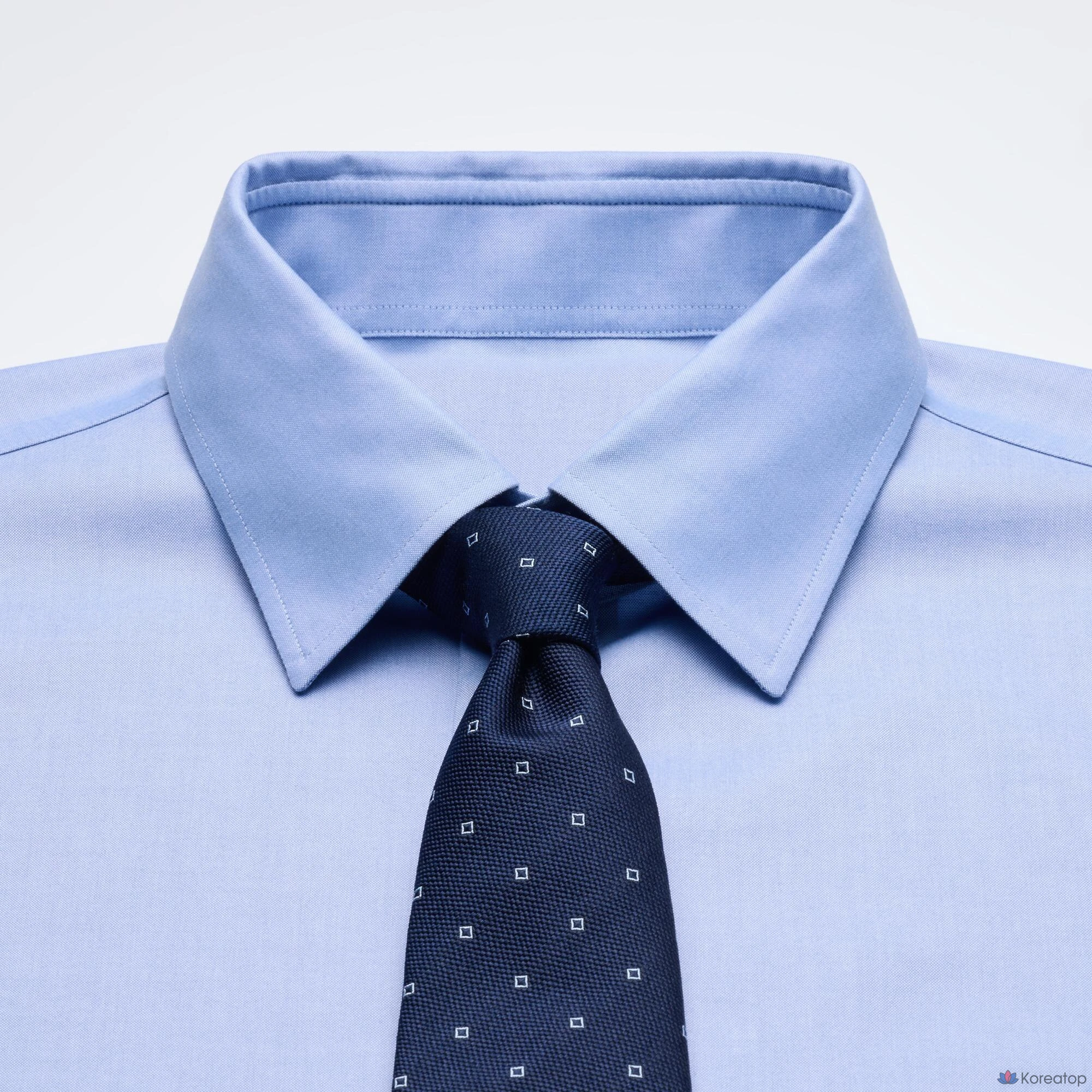 Рубашка Uniqlo Super Non-Iron Stretch Shirt Regular Collar