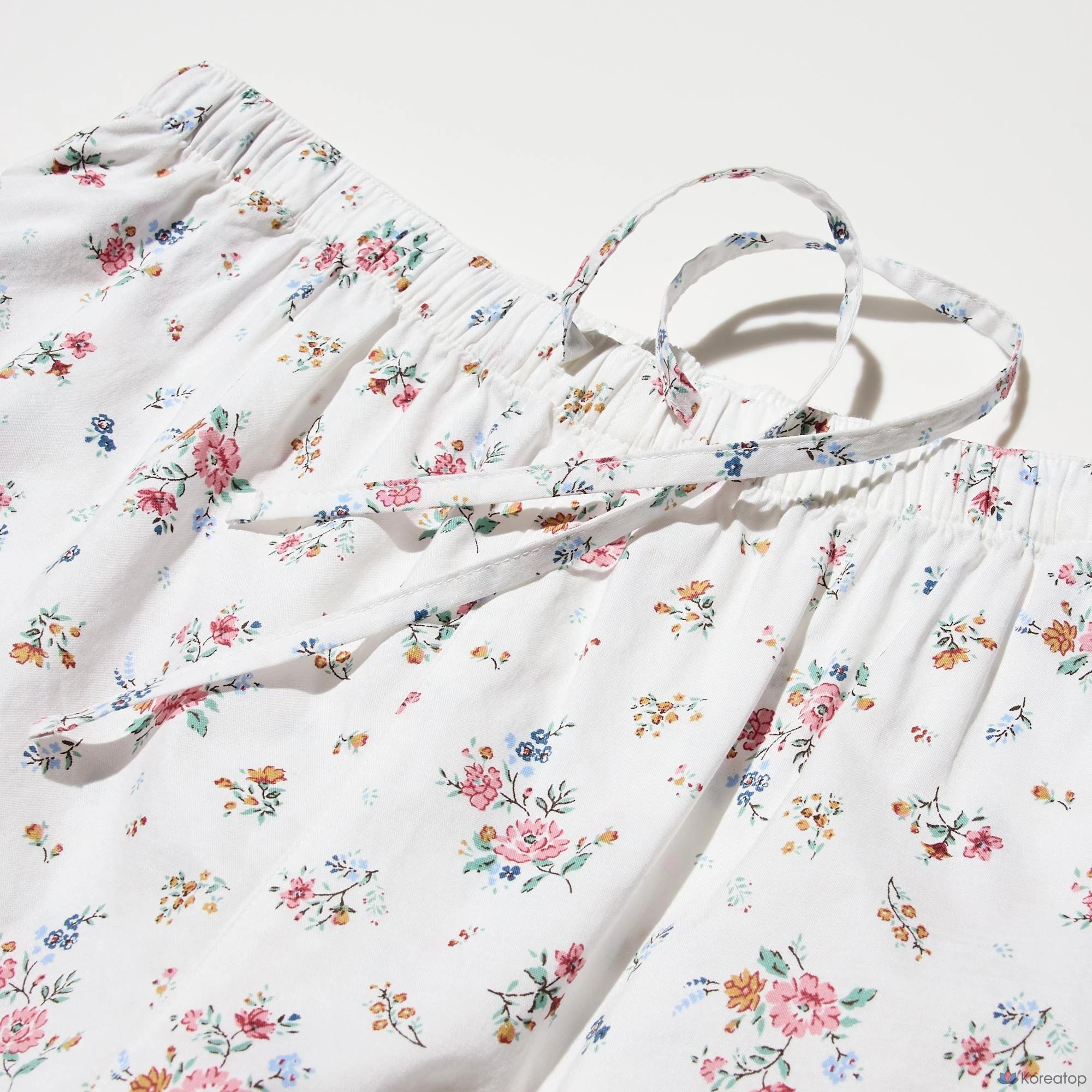 Пижама Uniqlo Cotton Pajama (Flower), цветочный принт