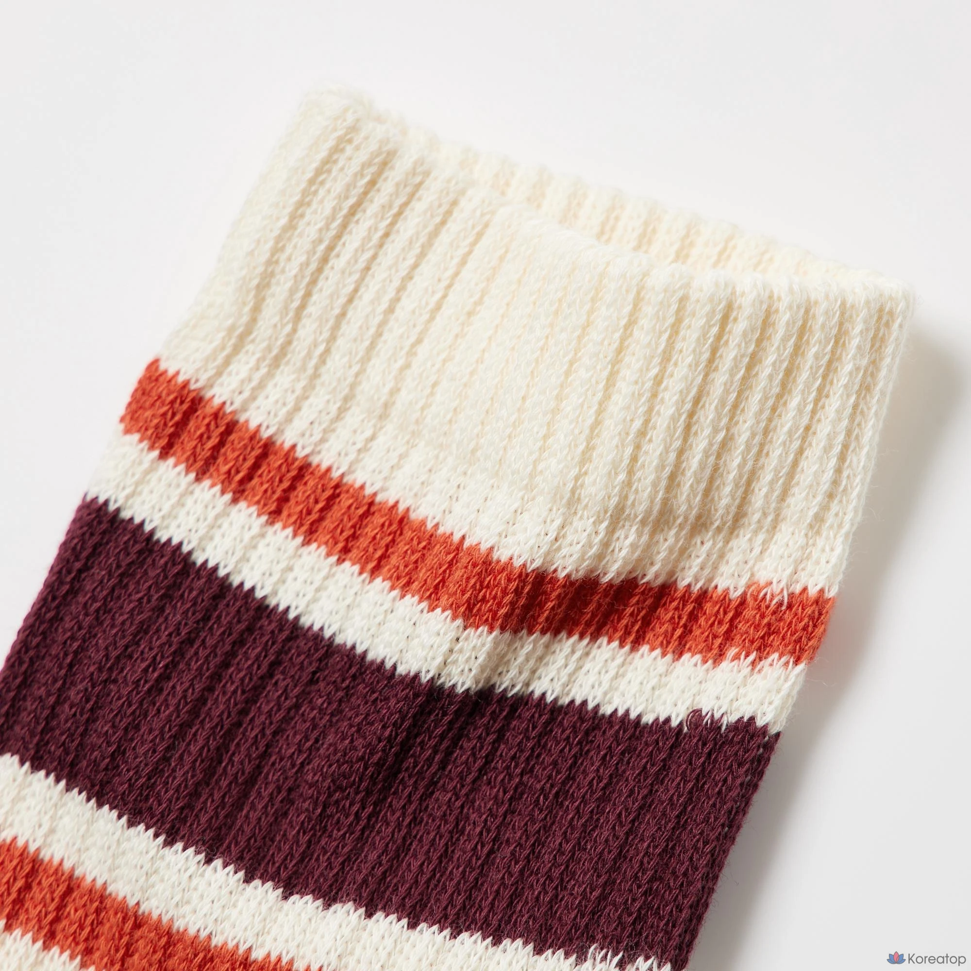 Носки Uniqlo Rib Line, черный, 3 пары