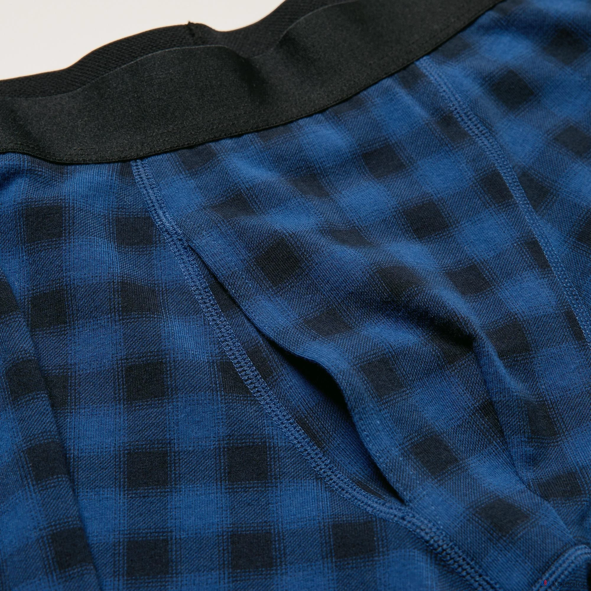 Трусы-боксеры Uniqlo Cotton Boxer Brief (Ombre Check)
