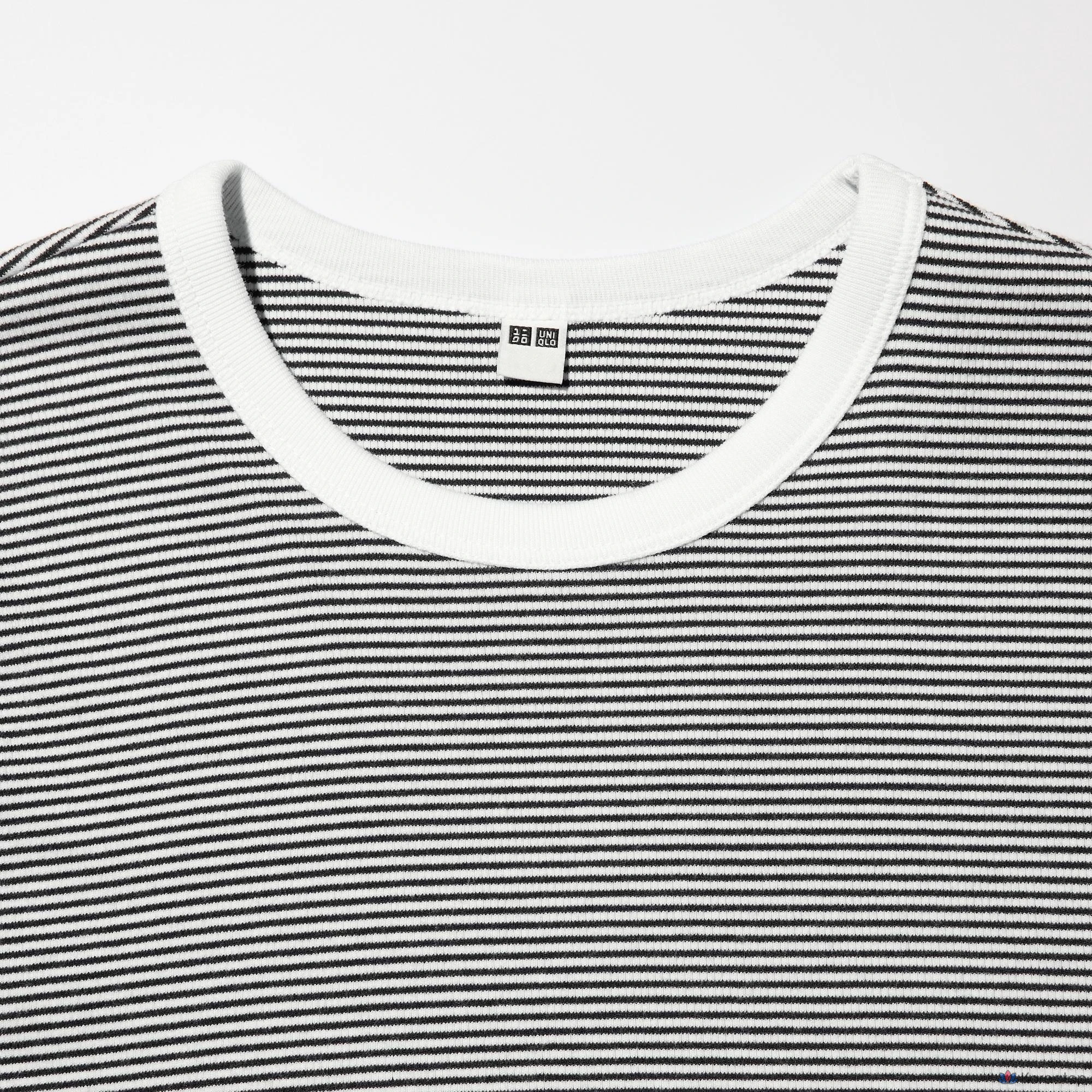 Футболка с длинным рукавом Uniqlo Soft Rib T, в полоску