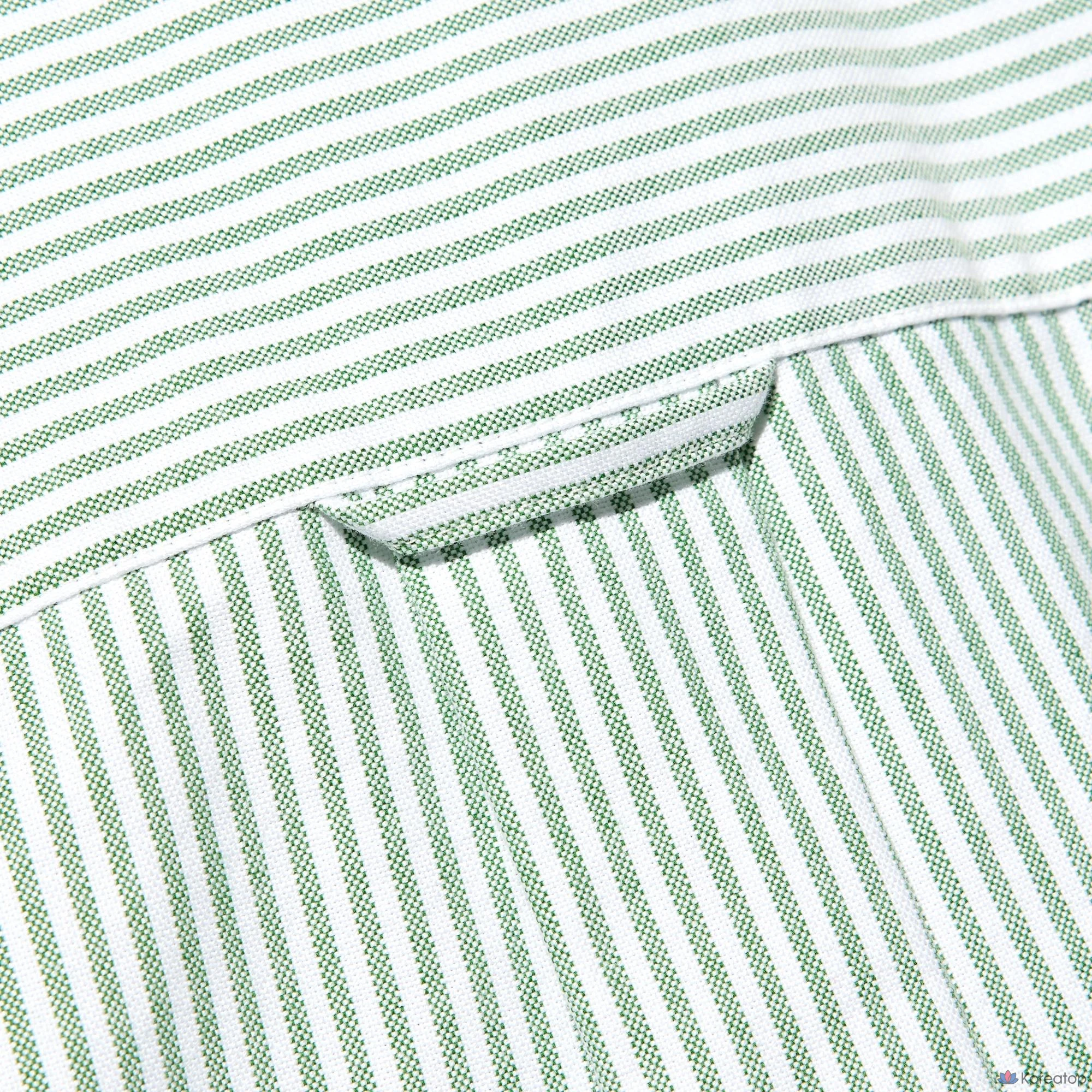 Рубашка Uniqlo Oxford Shirt, в полоску