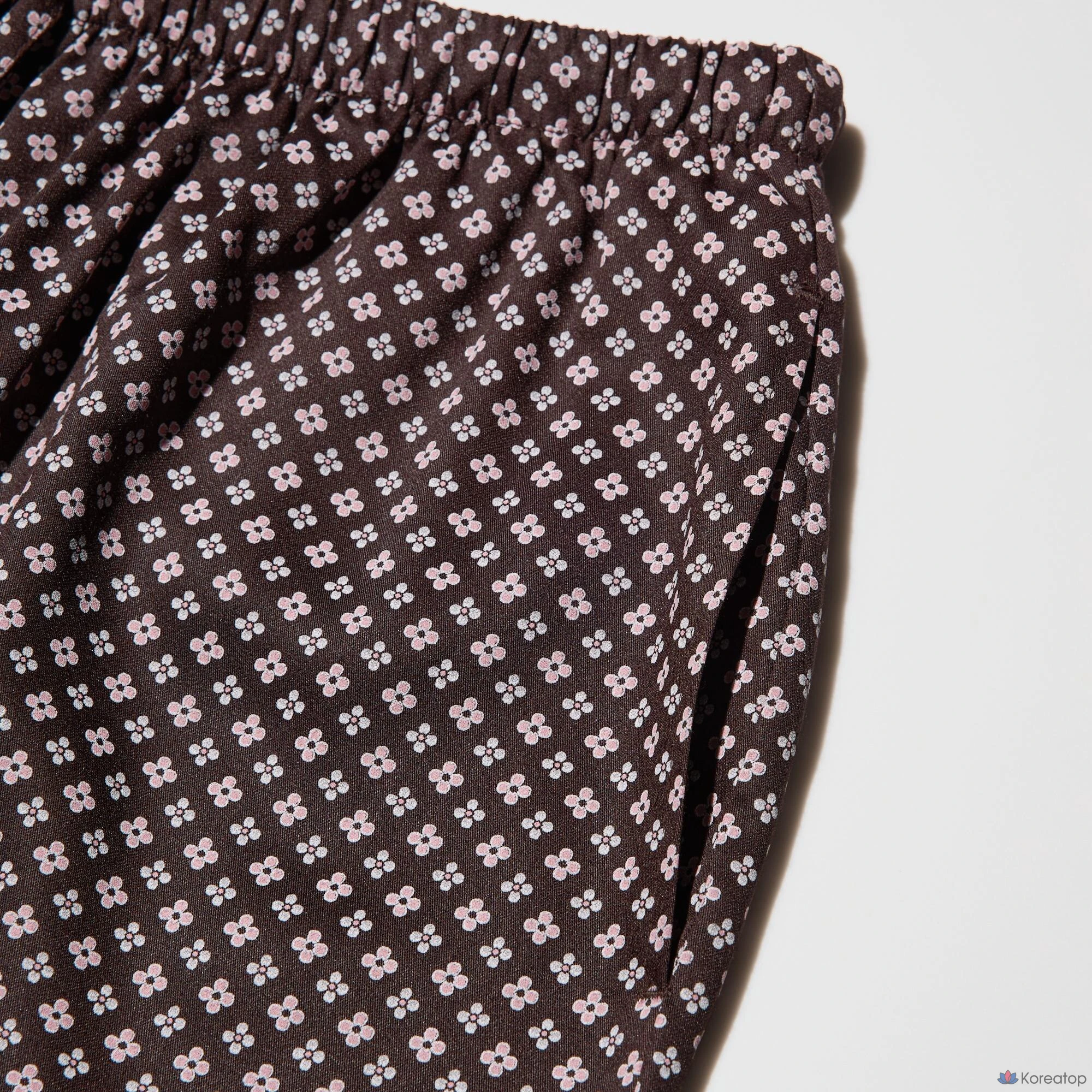 Пижама Uniqlo Satin Pajama Print
