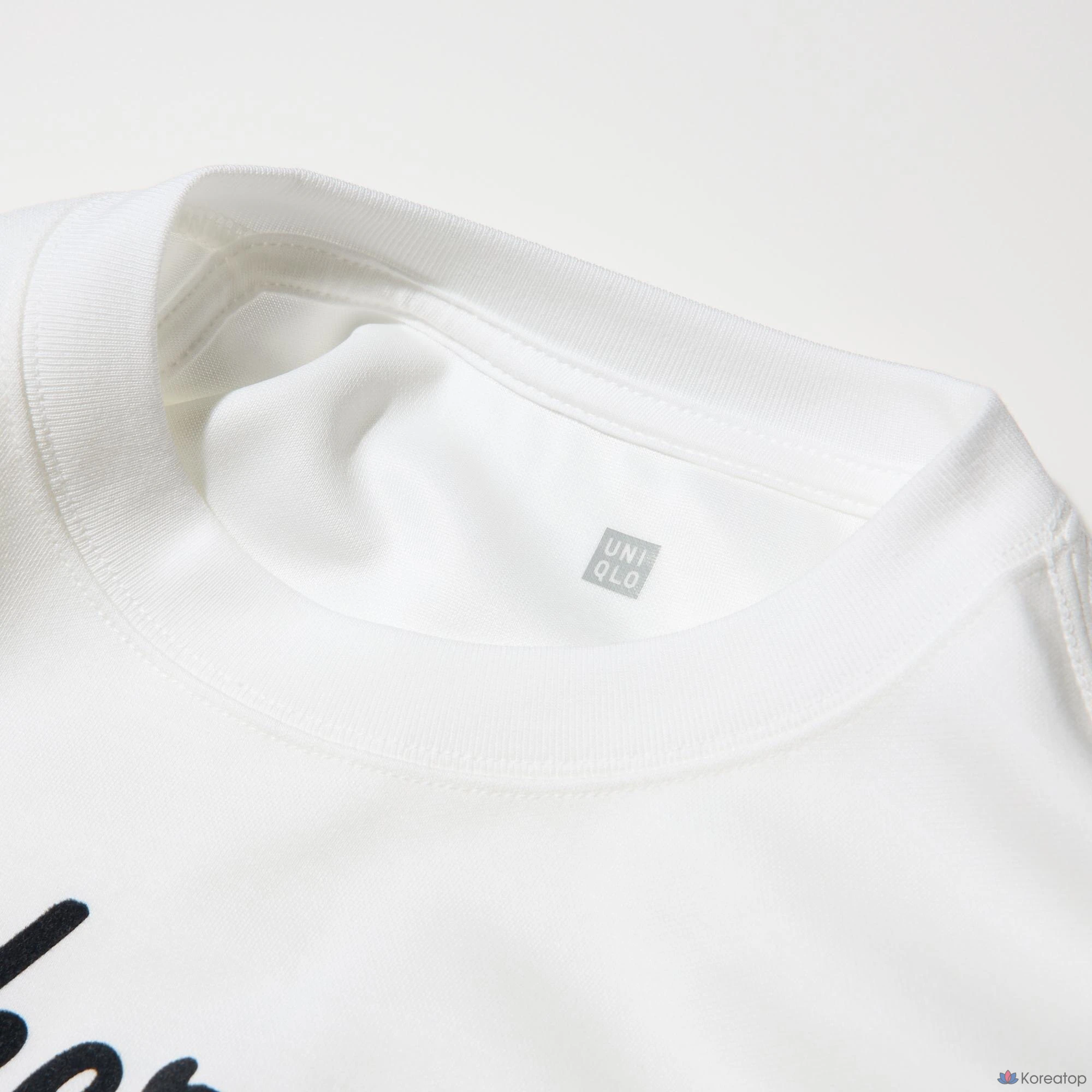 Футболка детская Uniqlo AIRism Cotton Graphic Crew Neck T