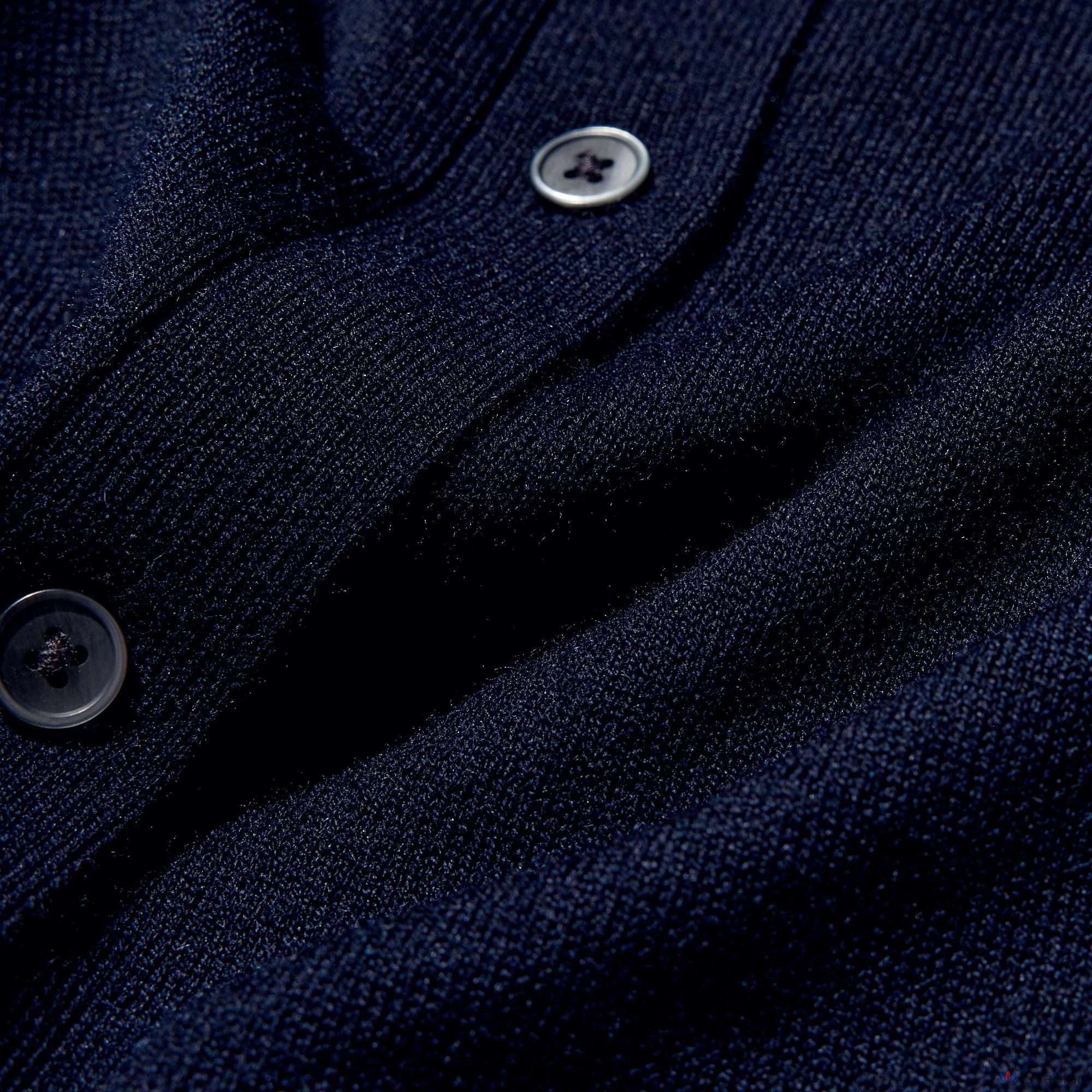 Кардиган Uniqlo Merino Blend Polo Cardigan Short Sleeve