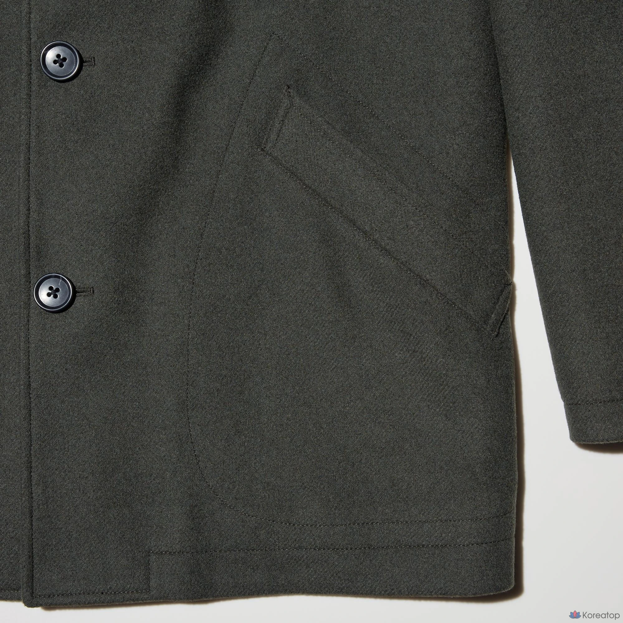 Пальто Uniqlo Wool Blend Short Coat