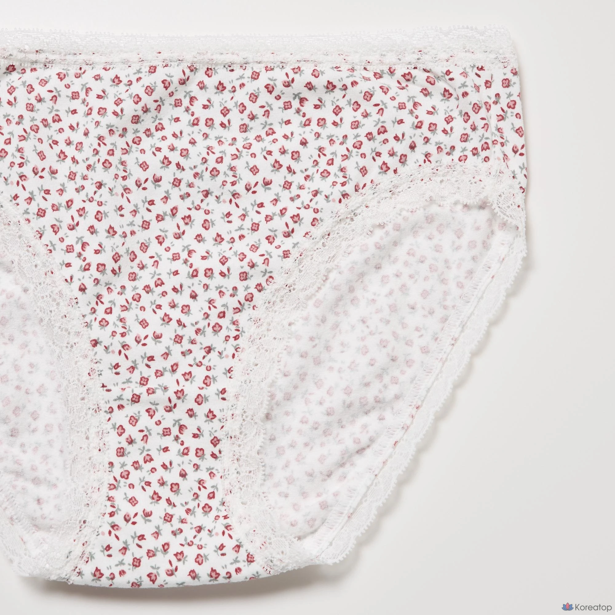 Шорты Uniqlo Cotton Jersey Shorts (Mid Waist), цветочный принт A