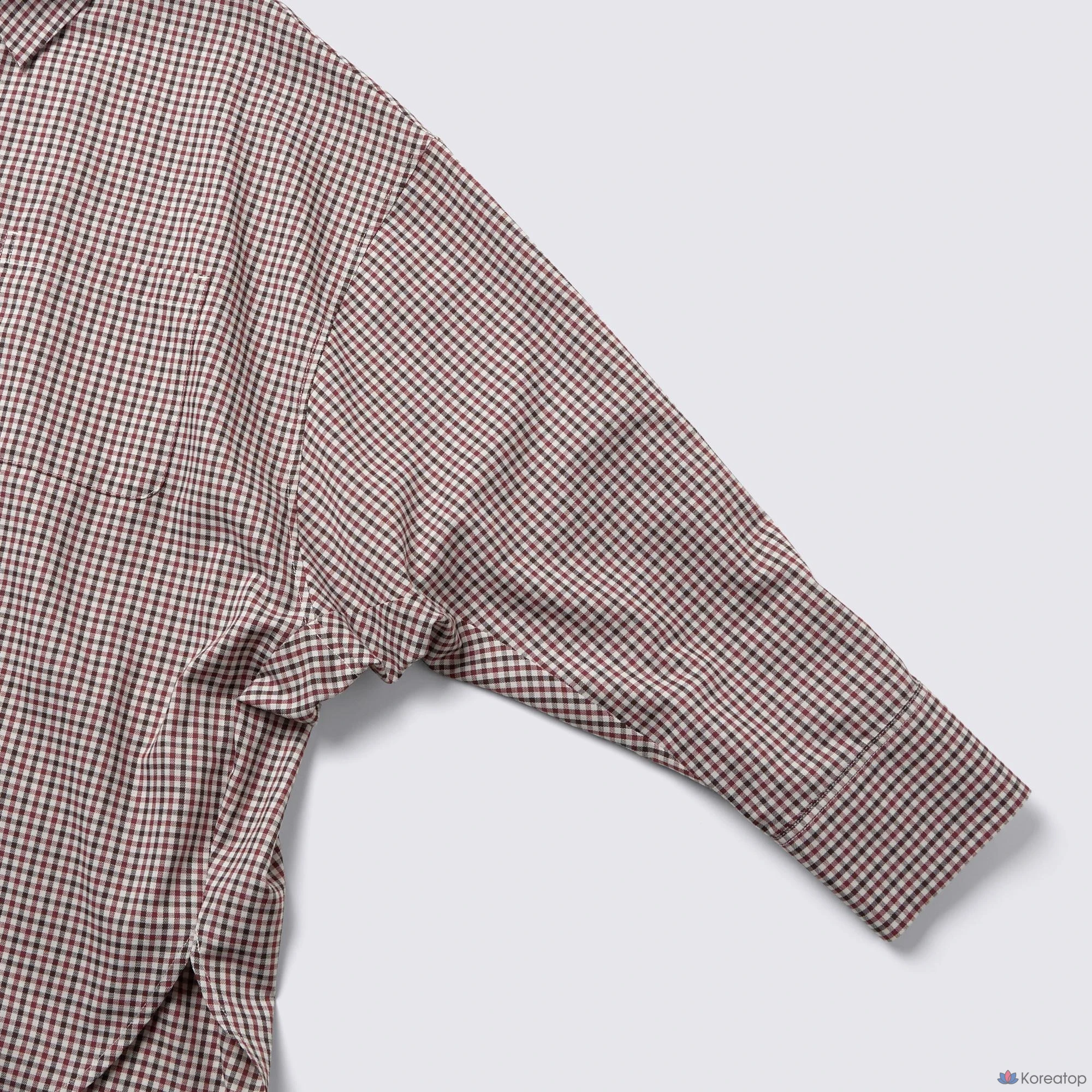 Рубашка Uniqlo Dolman Sleeve Check Shirt