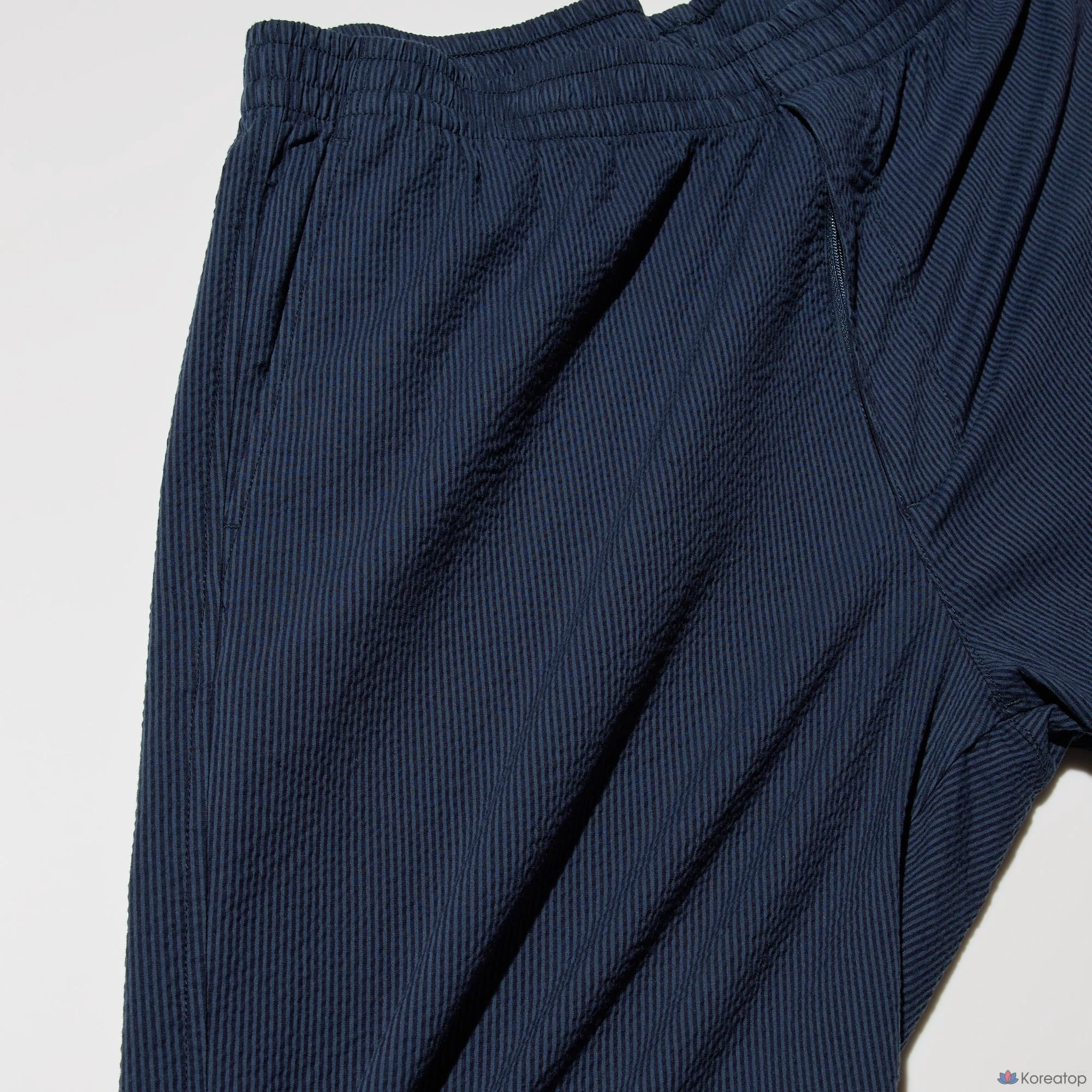 Брюки Uniqlo Stretch Easy Ankle Pants Seersucker