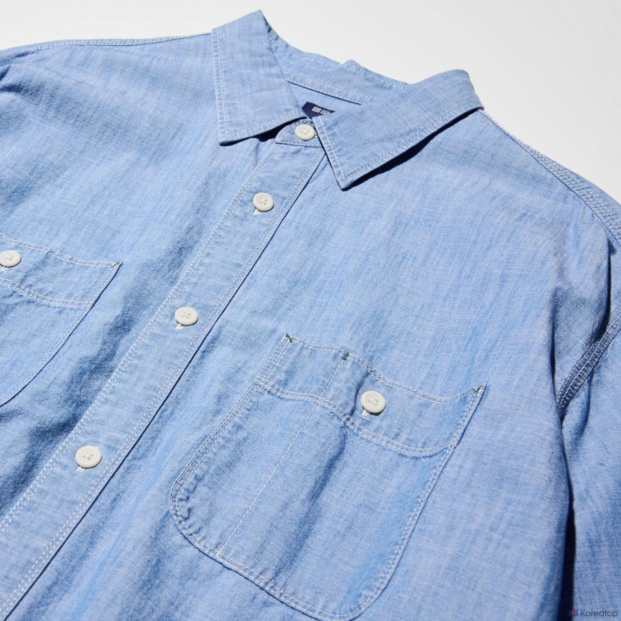 Рубашка Uniqlo Chambray Overshirt