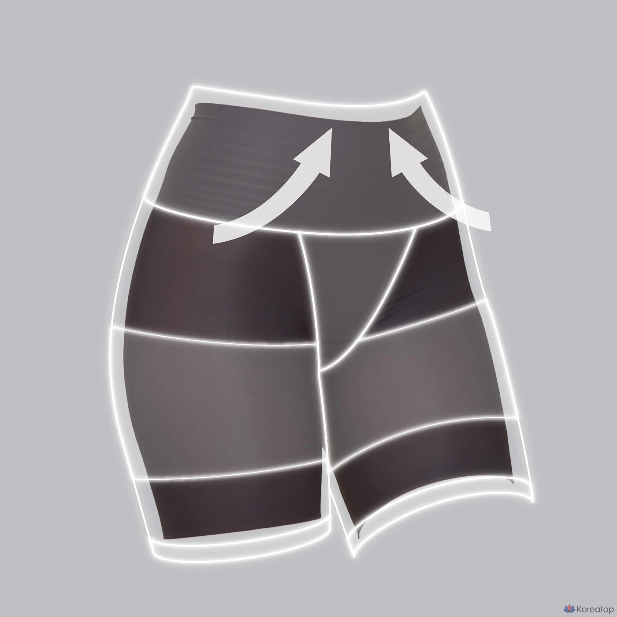 Утягивающие шорты Uniqlo AIRism Shaper Shorts (Smooth)